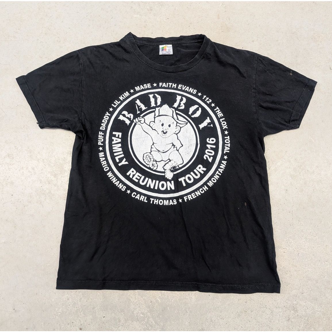 Band Tees × Vintage 2016 Bad Boy Family Reunion Tour parking lot boot t-shirt Size US L / EU 52-54 / 3 - 1 Thumbnail