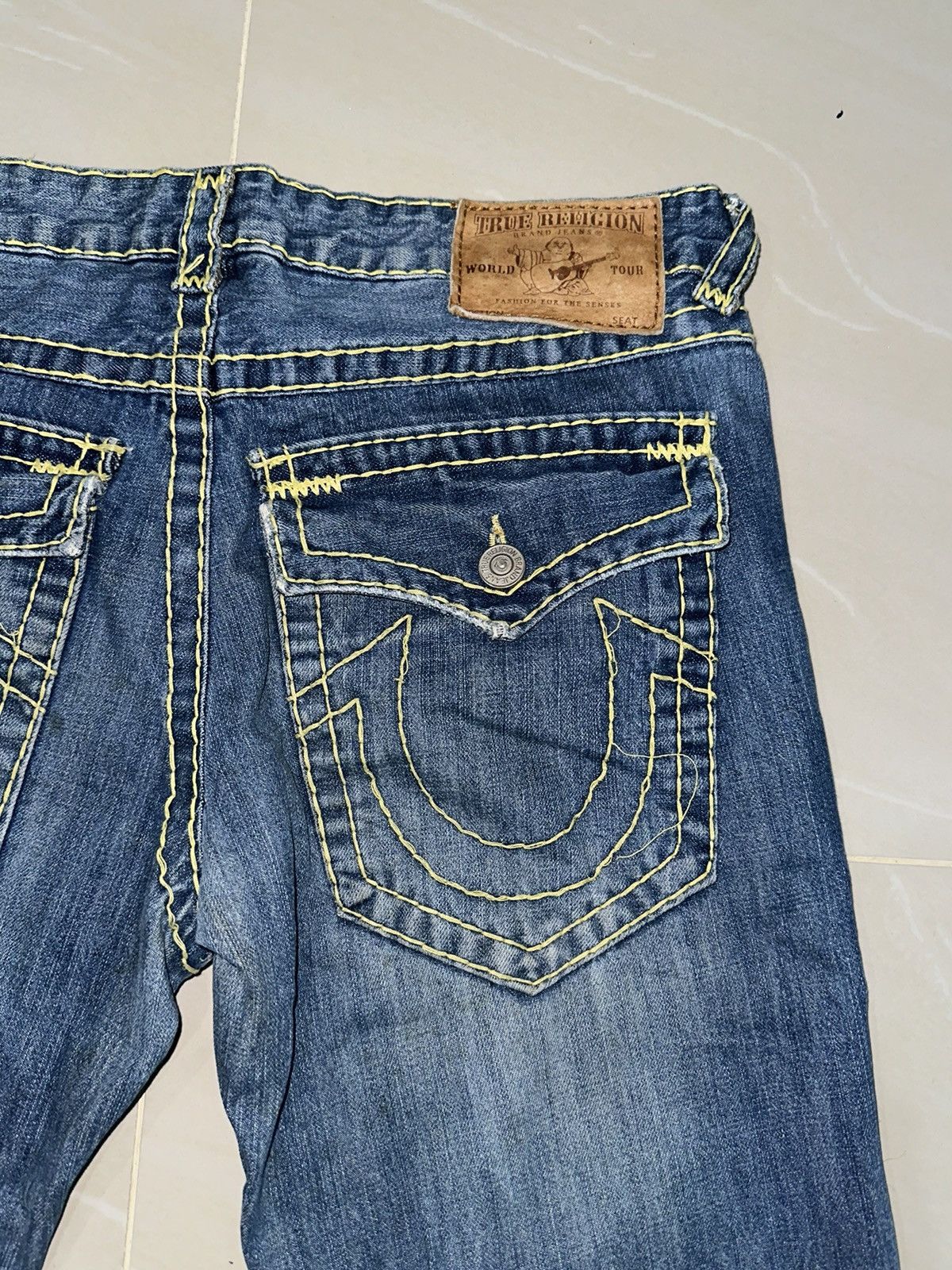 True Religion × Vintage True Religion jeans Size US 32 / EU 48 - 3 Thumbnail