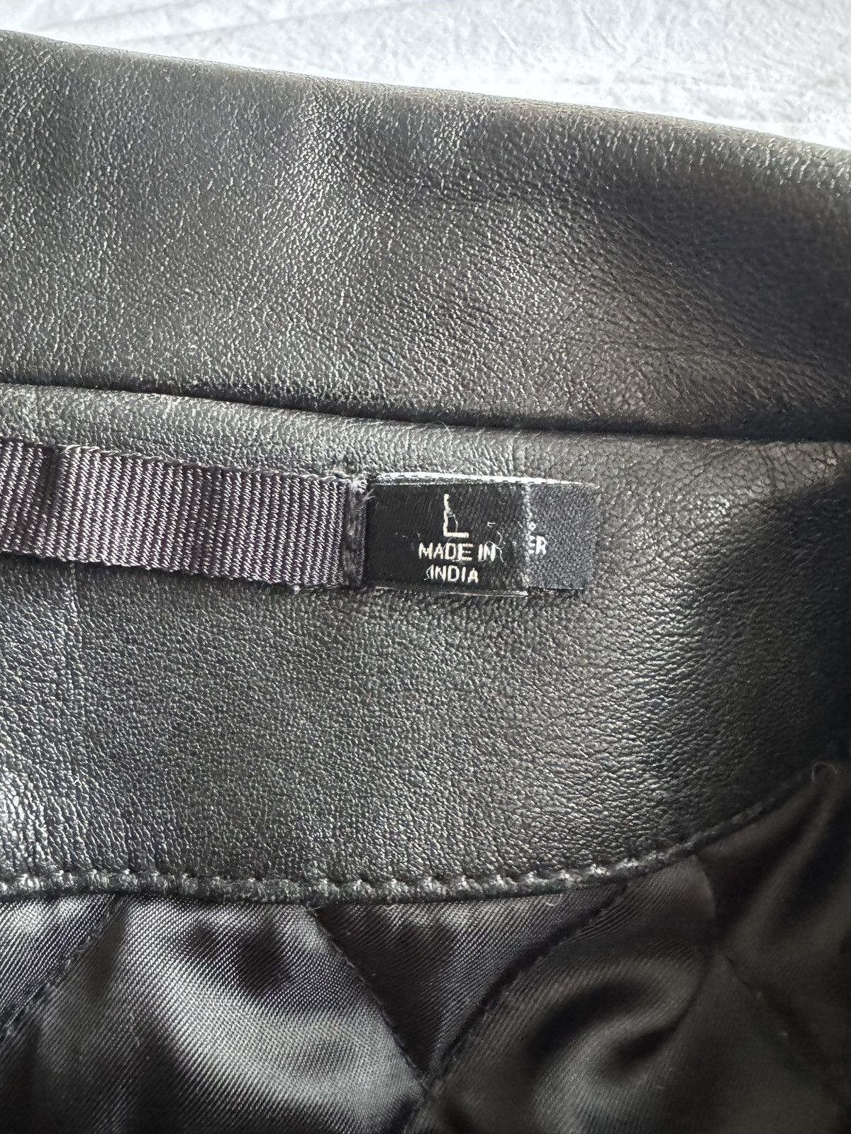 Blk Dnm Classic Blk Denim Biker Leather Motorcycle Jacket L Size US L / EU 52-54 / 3 - 5 Thumbnail