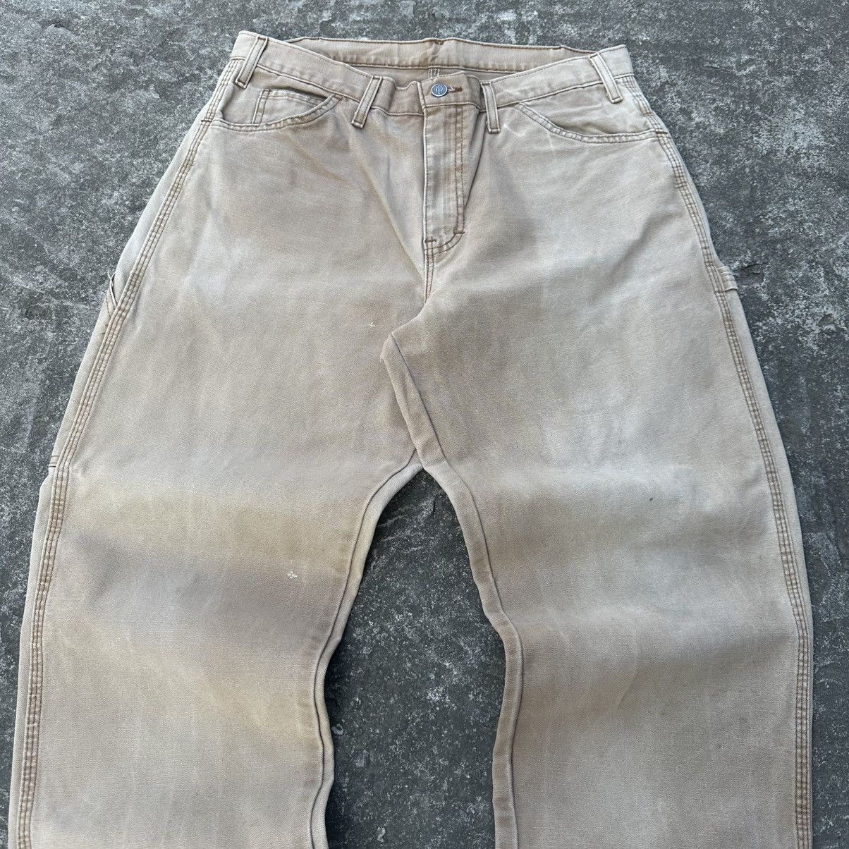 Carhartt × Dickies (34x30) Grail Vintage Faded Dickies Carpenter Size US 34 / EU 50 - 6 Thumbnail