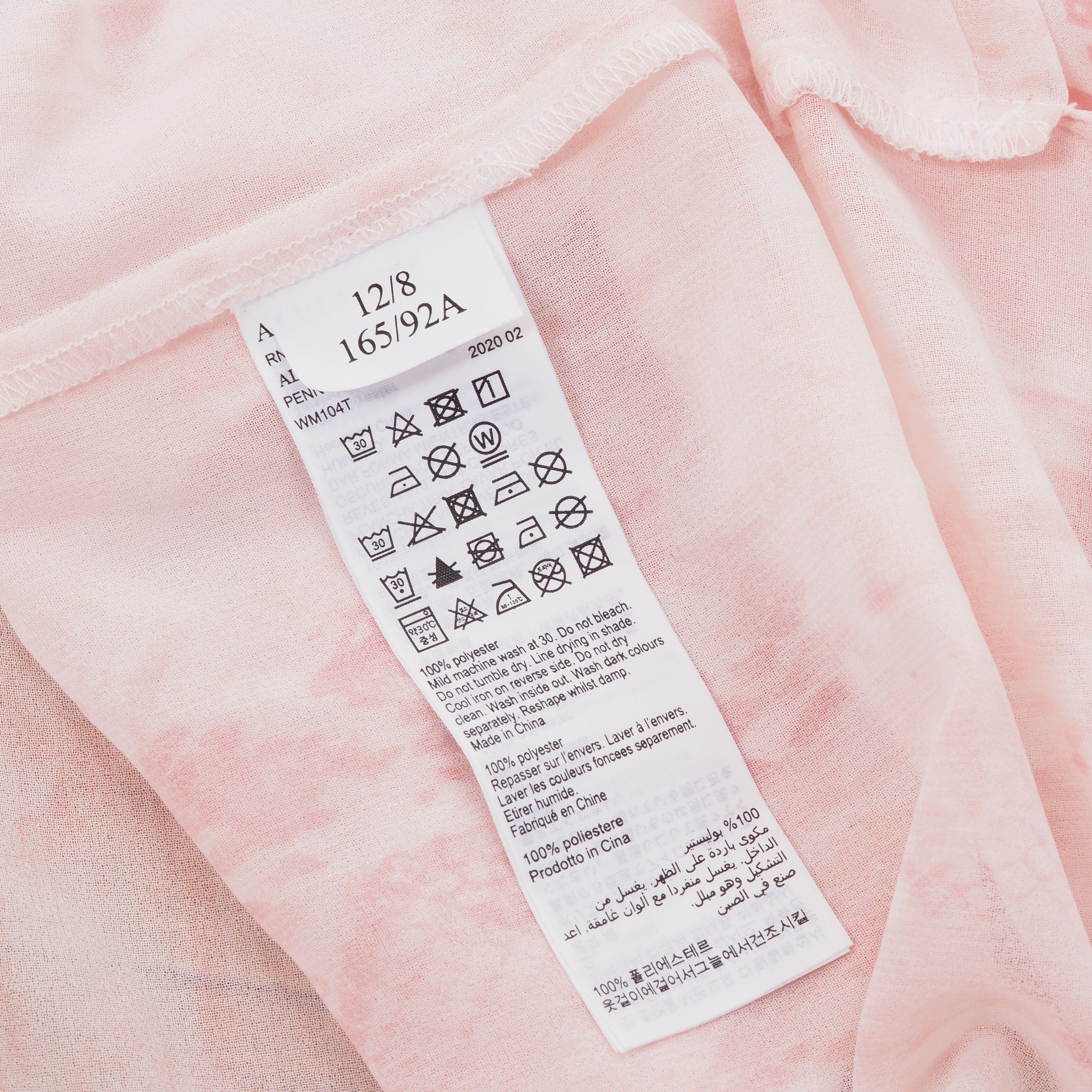 Allsaints Allsaints Penny Masala Top Women's Soft Pink Blouse Shirt Size M / US 6-8 / IT 42-44 - 5 Thumbnail