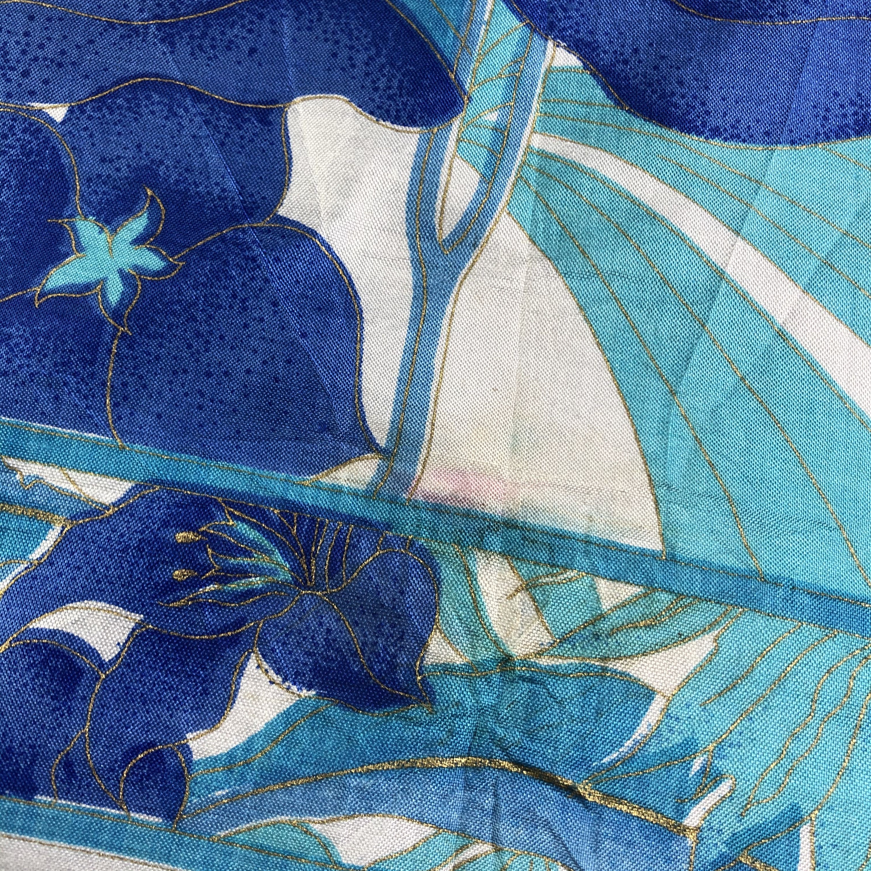 Vintage Vintage Silk Scarf Size ONE SIZE - 6 Thumbnail