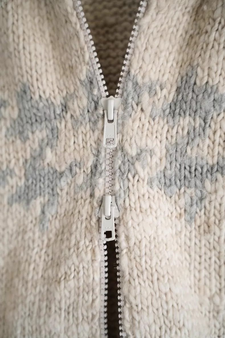 Yohji Yamamoto Yohji Yamamoto Yohji Yamamoto Zip Knit Sweater Coat Size US L / EU 52-54 / 3 - 3 Thumbnail