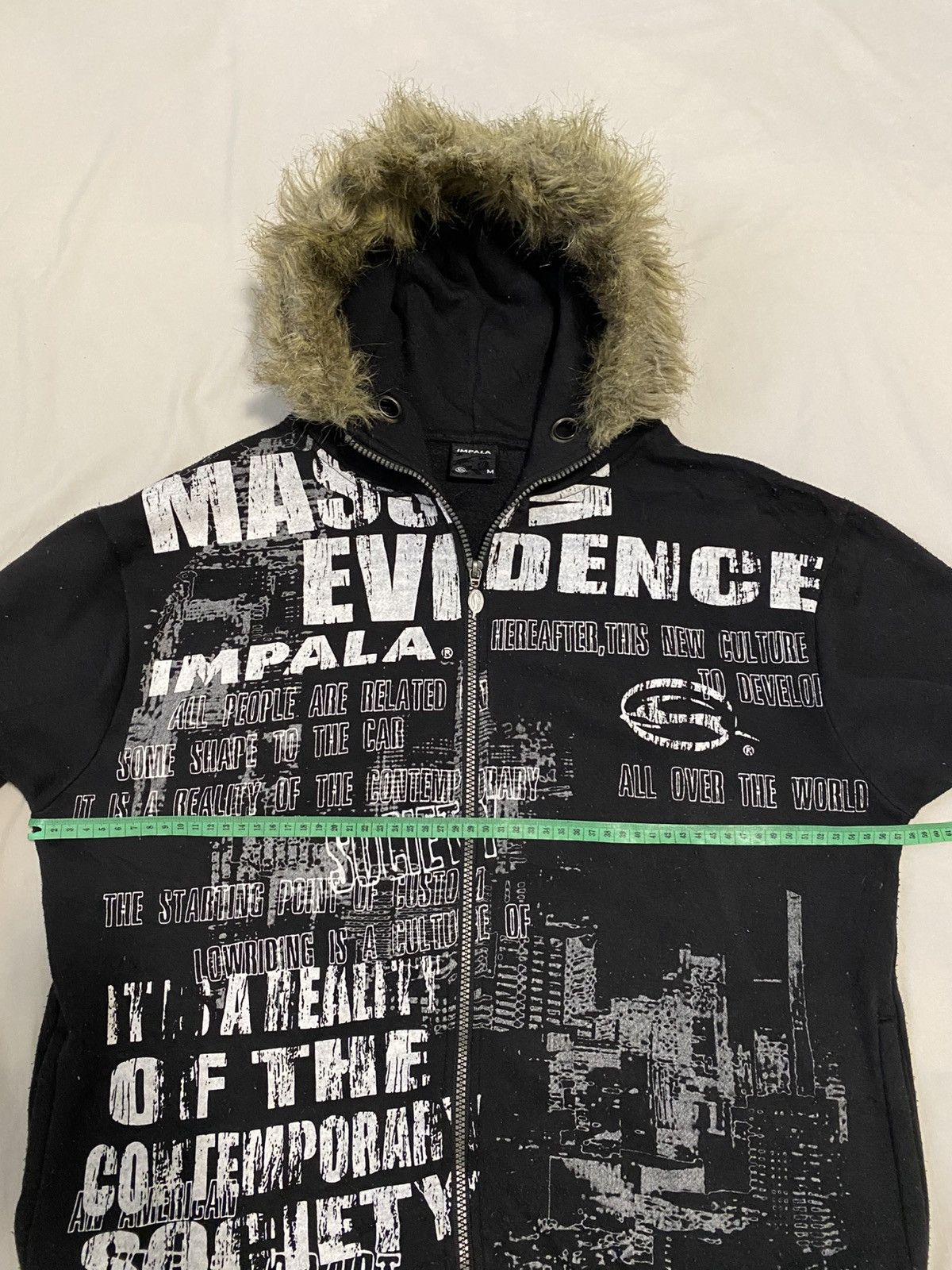 If Six Was Nine IMPALA POEM FUR HOODIE PUNK GOTHIC Size US M / EU 48-50 / 2 - 11 Thumbnail
