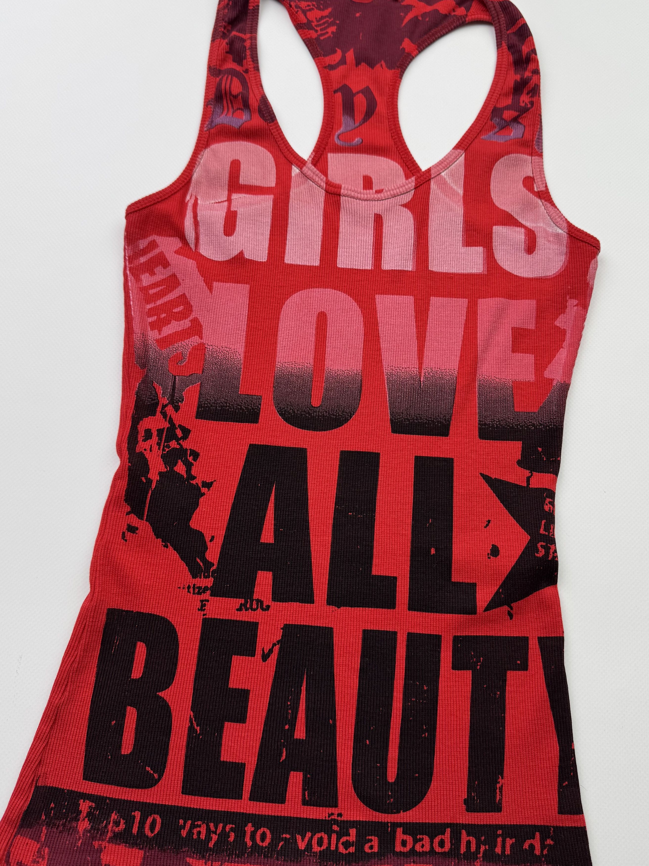 Vintage Vintage Tank Top B286(V380)E2 Size XS / US 0-2 / IT 36-38 - 2 Thumbnail