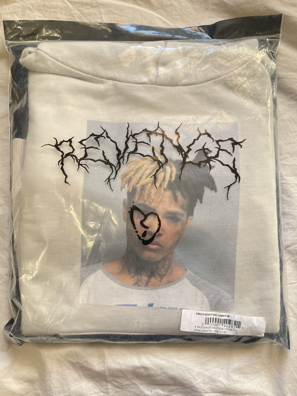 Revenge Revenge XXXTentacion Mugshot Hoodie Cement Size US M / EU 48-50 / 2 - 9 Thumbnail