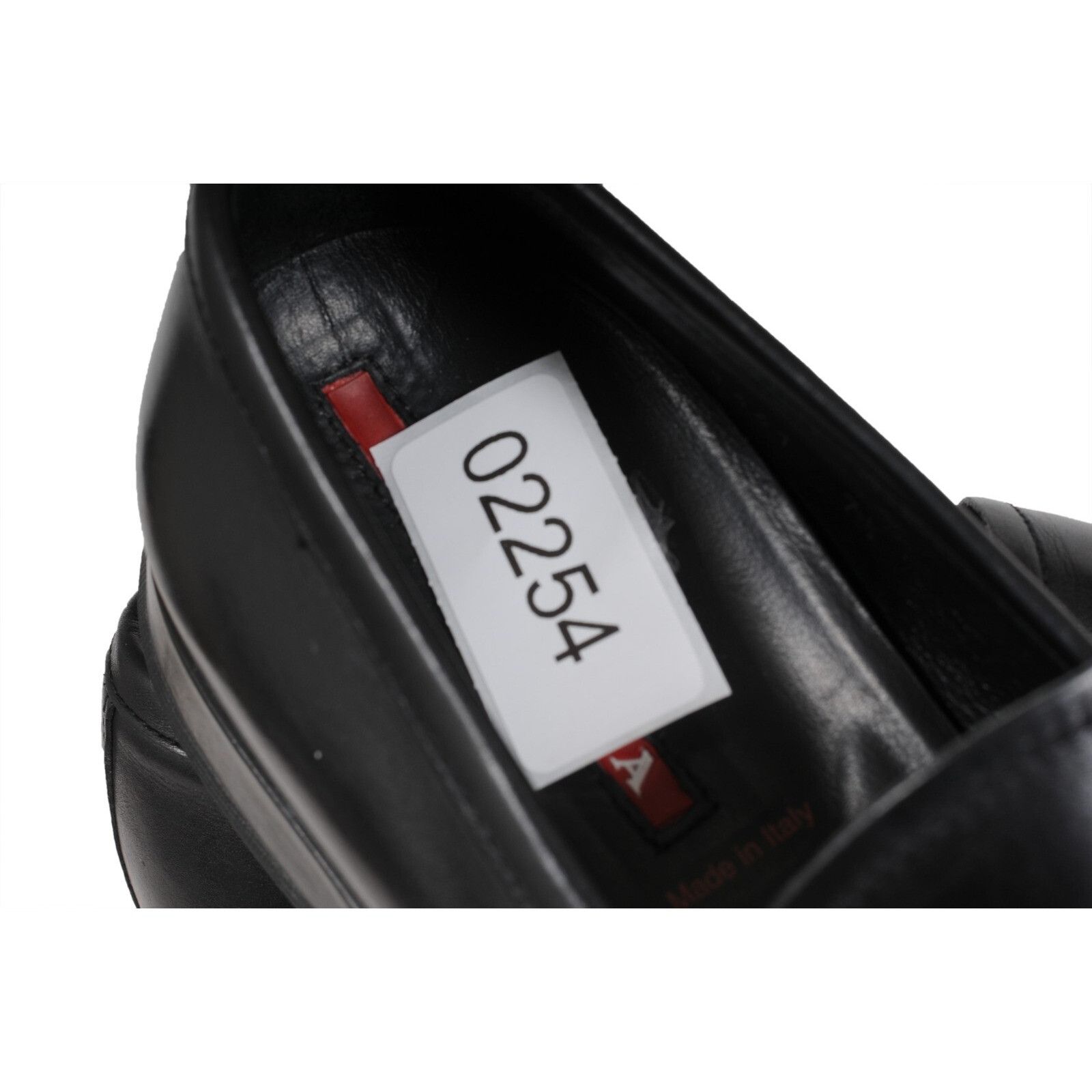 Prada Loafers Black Leather Sport Rubber Sole - 02254 Size US 8.5 / EU 41-42 - 11 Thumbnail