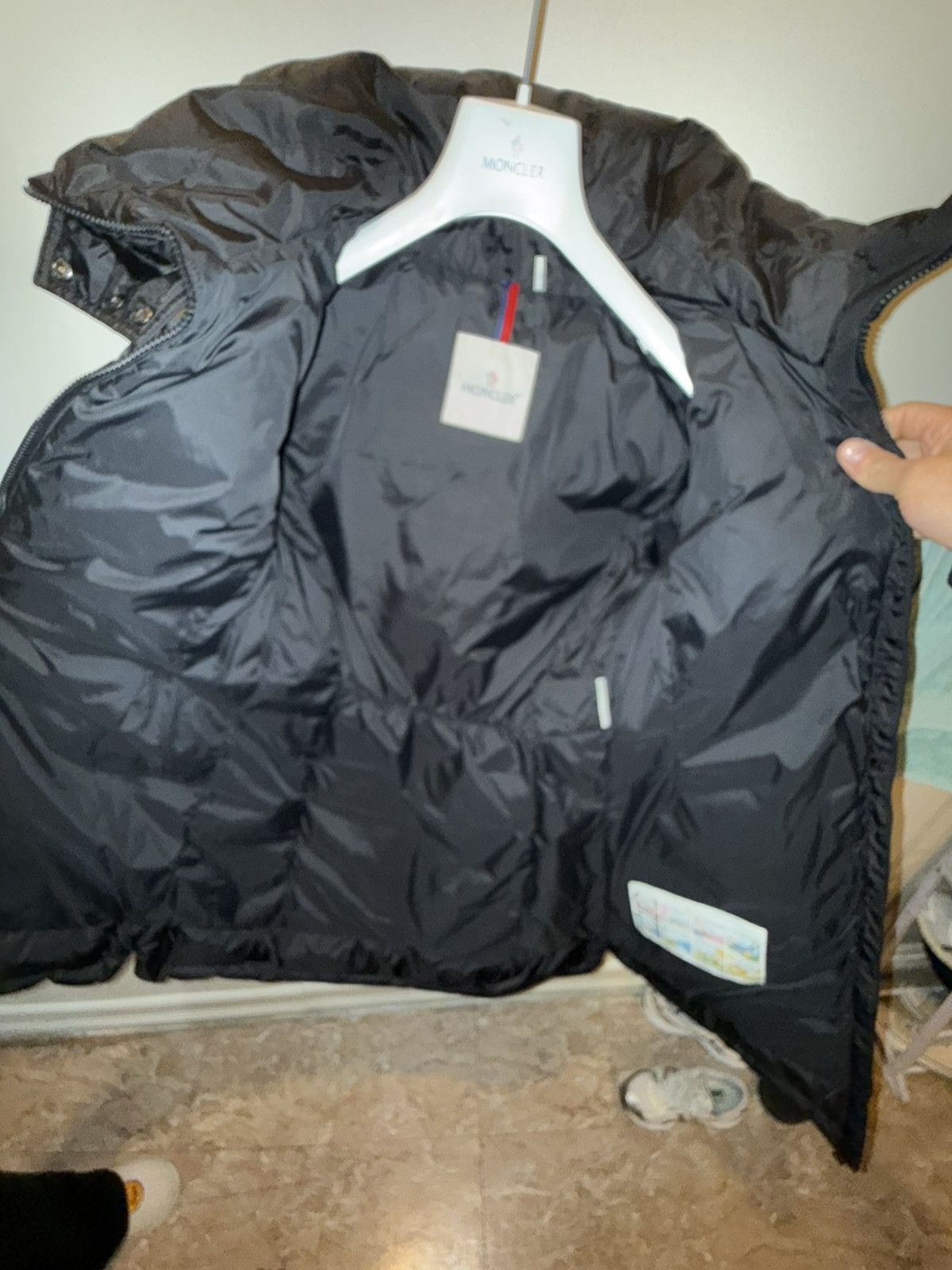 Moncler Moncler Gie Hooded Long Down Jacket Black Size XS / US 0-2 / IT 36-38 - 6 Thumbnail