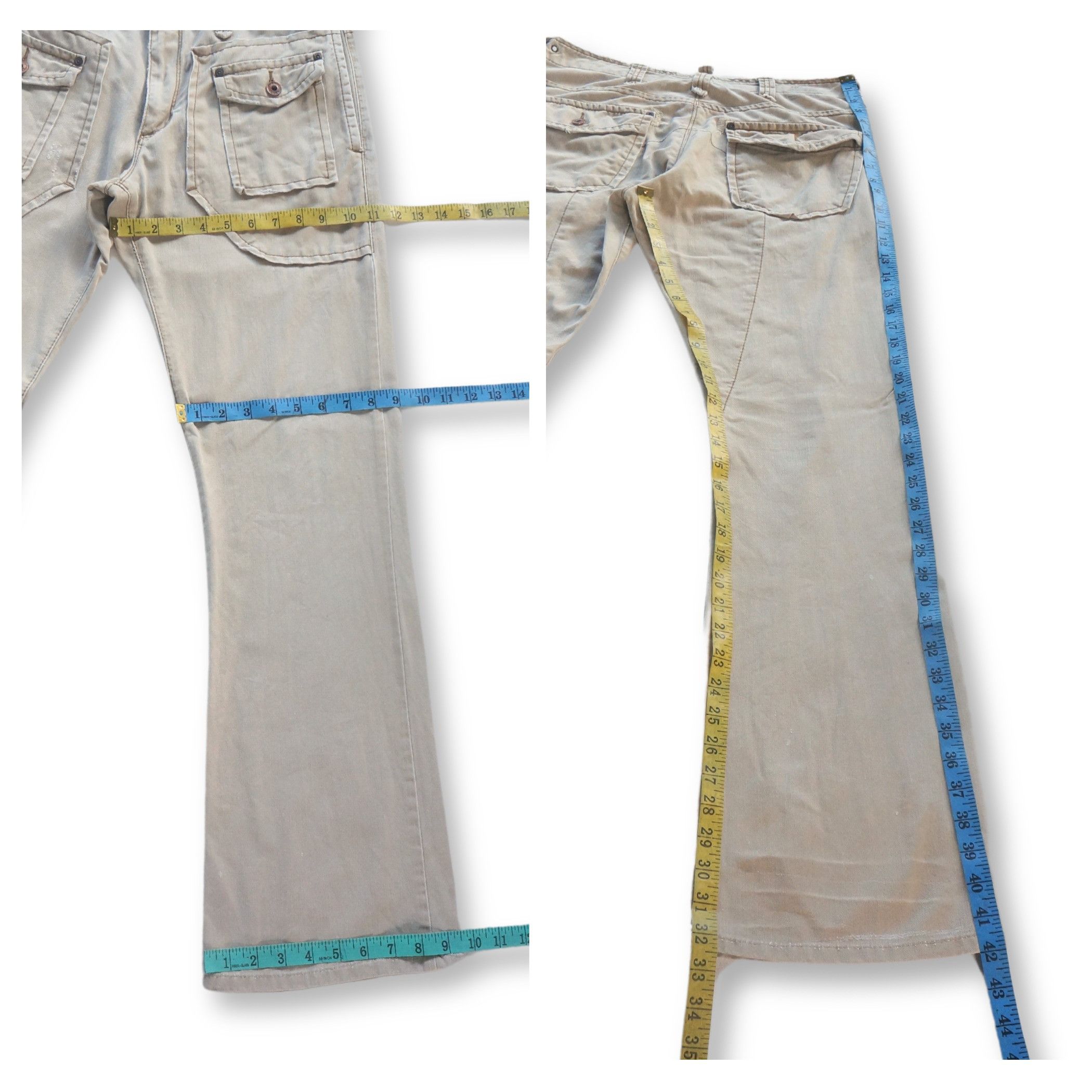 Edwin EDWIN 505 KHAKI Multi Pockets Vintage Style Pants Size US 30 / EU 46 - 9 Thumbnail
