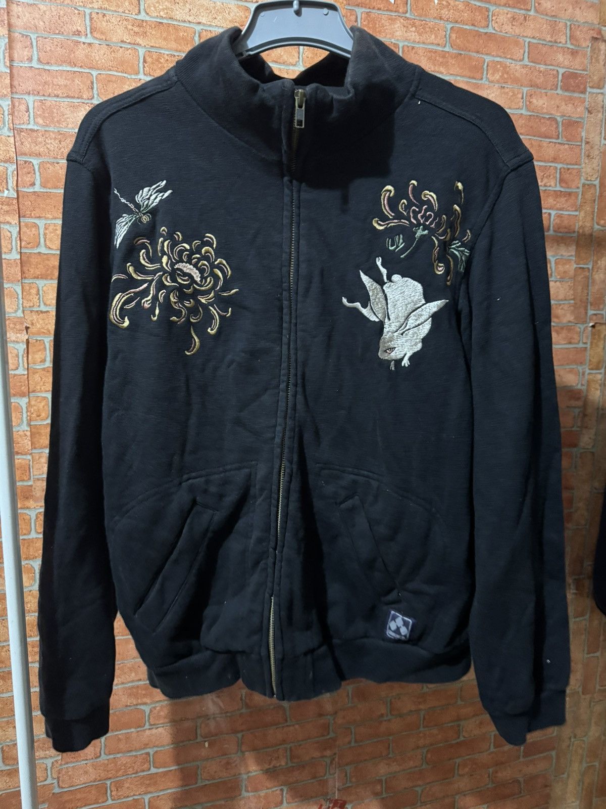 Sukajan-Style Embroidered Jacket Chikirya / Japanese Vibe
