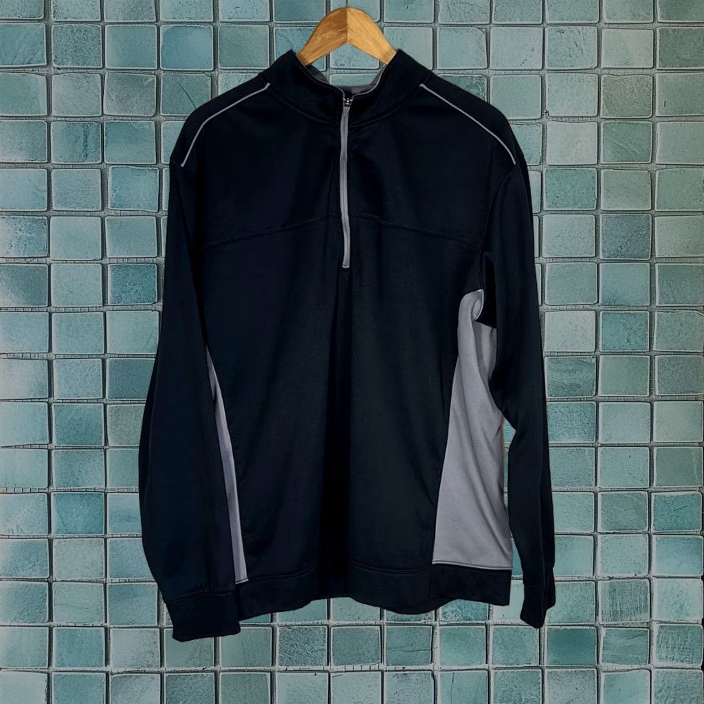 Nike Golf Tour Performance Therma Fit Quarter Zip Mens 1XL Black, Men's