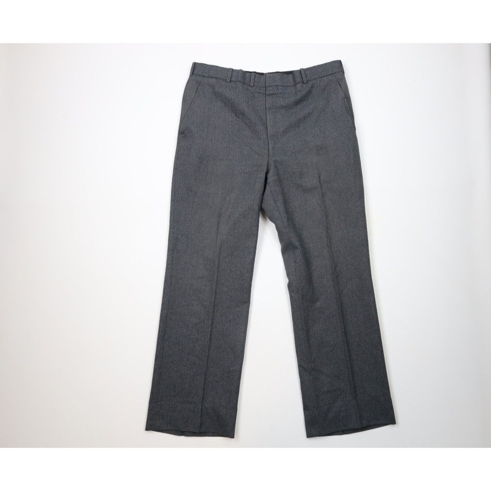 Hickey Freeman × Vintage Vintage 80s Hickey Freeman Boardroom 2 Piece Wool Suit Size 44R - 8 Thumbnail