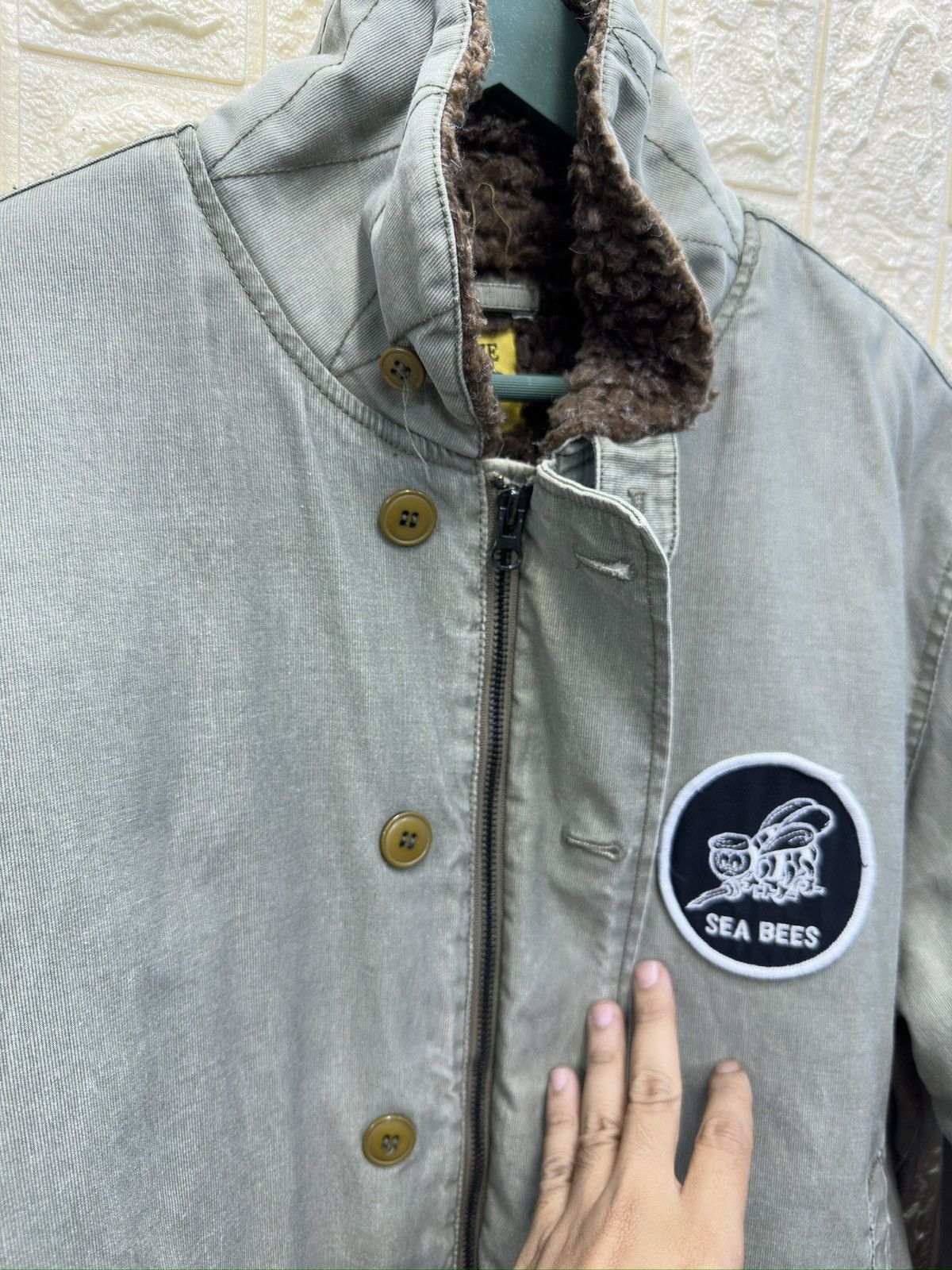 Vintage Vintage Union Made Us Navy Sea Bees Jacket MJ108 Size US M / EU 48-50 / 2 - 4 Thumbnail