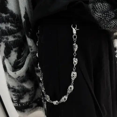 Other Hirohata x Ryoko Skull Chain Wallet Size ONE SIZE - 1 Thumbnail