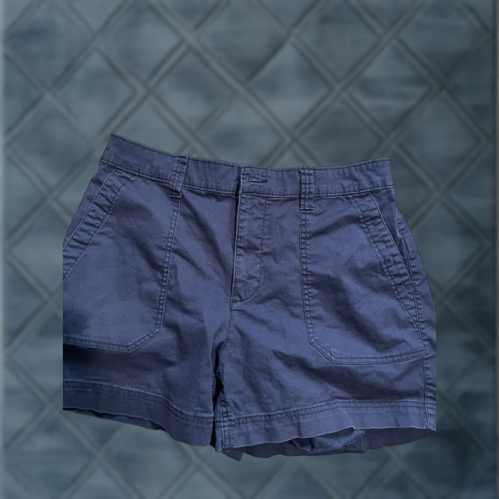 Old Navy Old Navy Chino Shorts Navy Blue Men L Size - Cotton Spandex Size US 33 - 1 Thumbnail