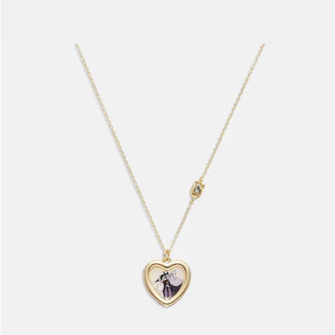 Coach Disney X Coach Villains Heart Necklace New Size ONE SIZE - 5 Thumbnail