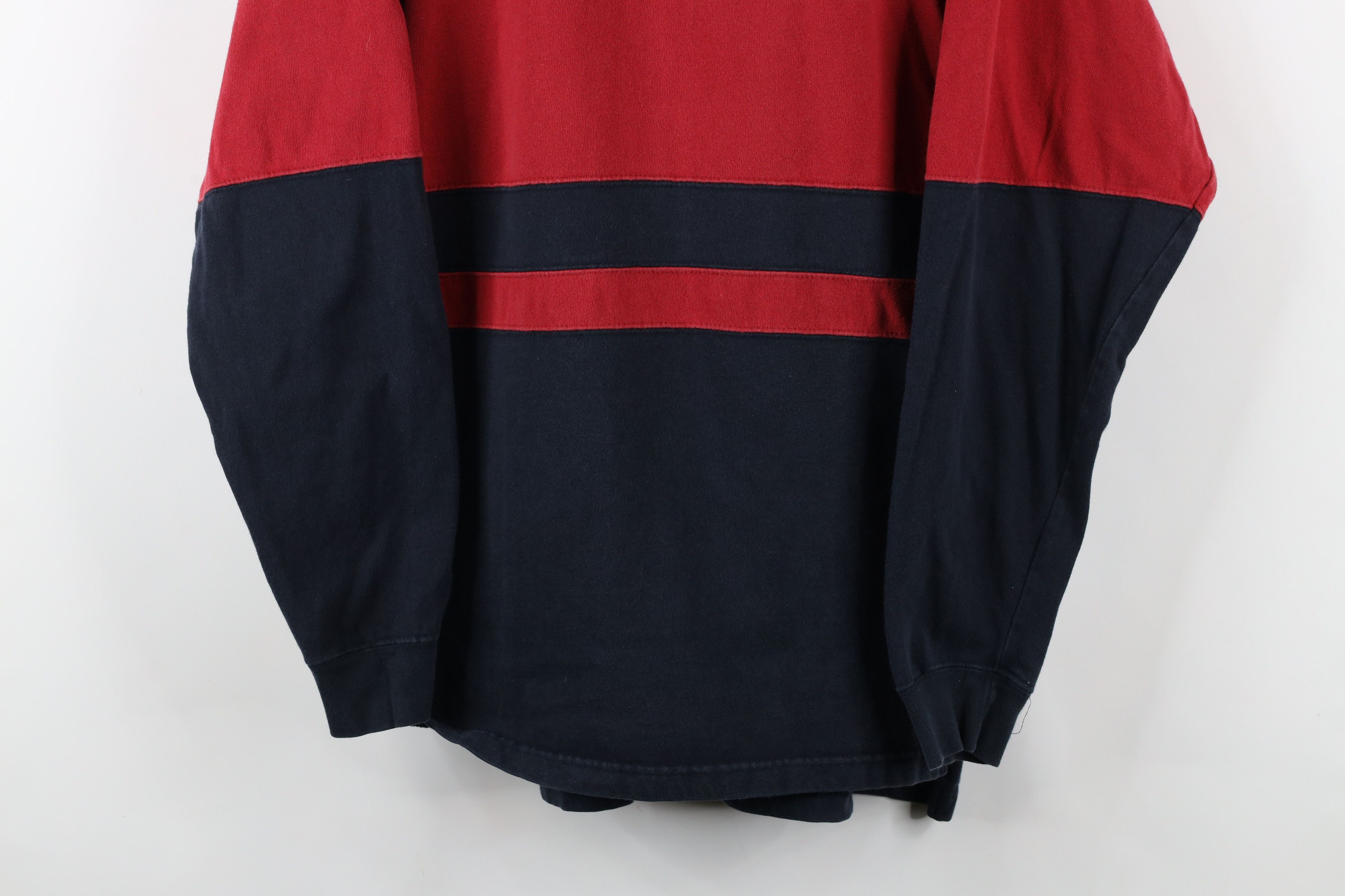 Vintage Vintage 90s Streetwear Block Long Sleeve Rugby Polo Shirt Size US M / EU 48-50 / 2 - 3 Thumbnail