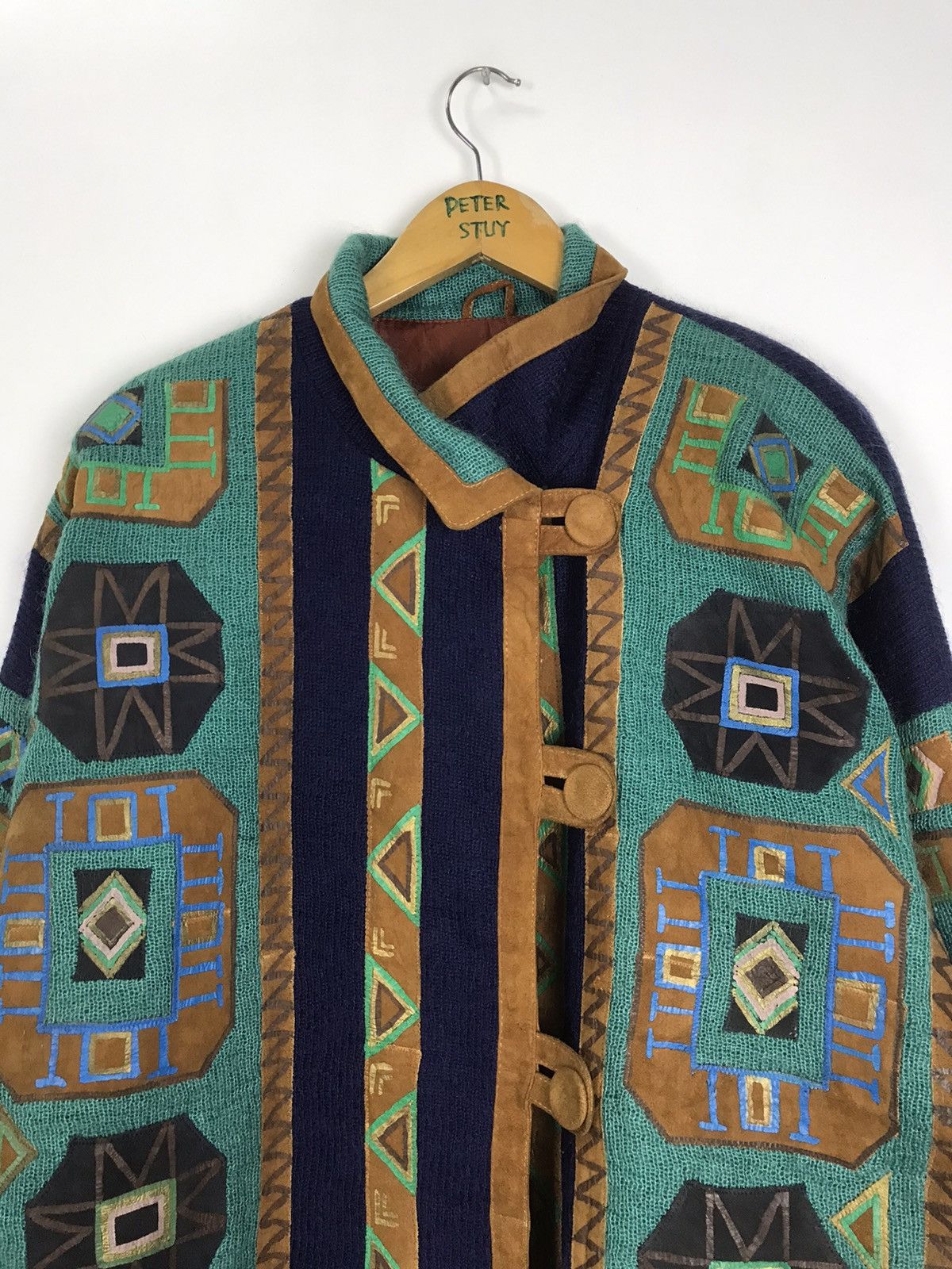 Leather Vintage Bolero Unic Jacket Size US L / EU 52-54 / 3 - 3 Thumbnail