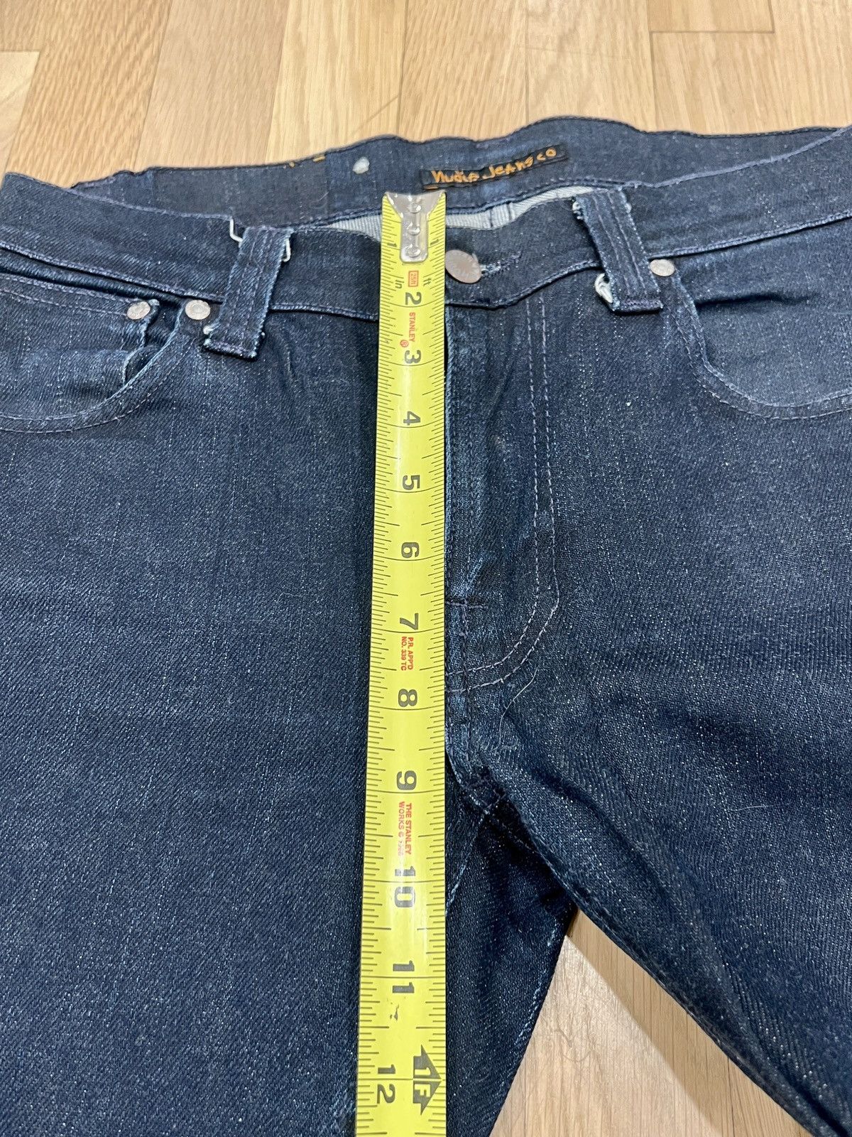 Nudie Jeans Nudie Jeans – Thin Finn – Ultra Indigo Coated Size US 30 / EU 46 - 4 Thumbnail