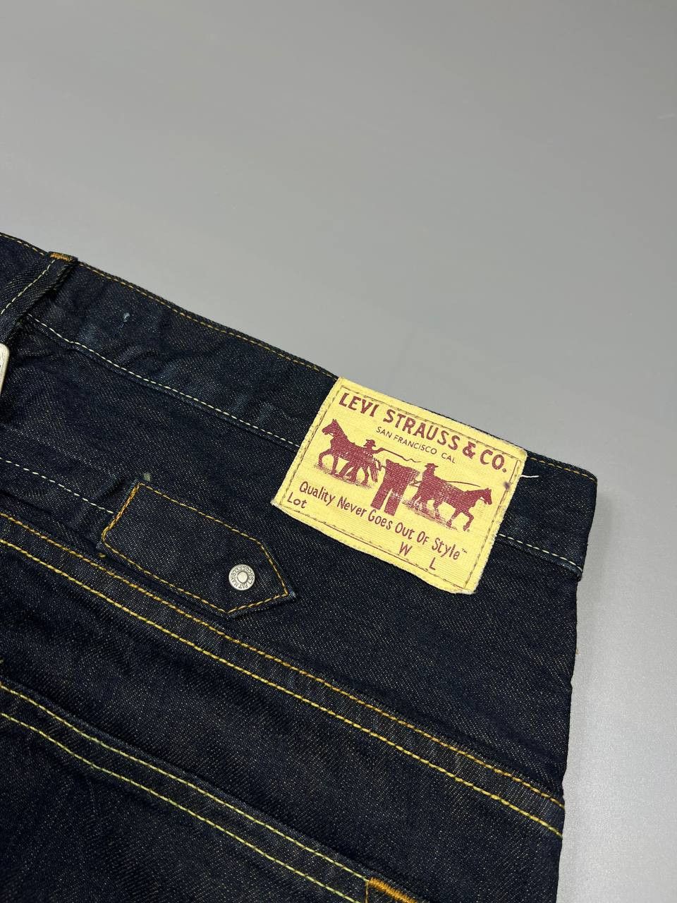 Levi's Vintage Levi's Bootcut 503 Loose Selvedge Jeans Flared Denim Size US 36 / EU 52 - 16 Thumbnail