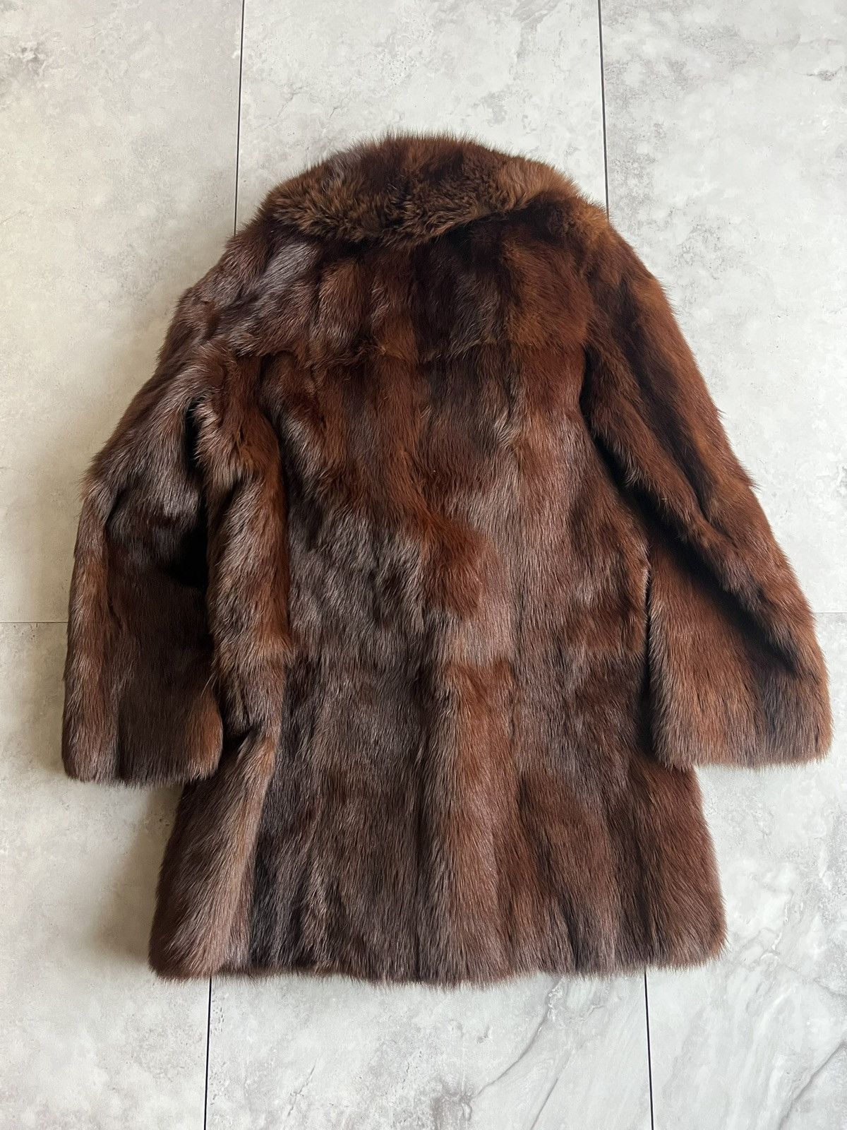 Vintage Vintage Mink Fox Fur Coat Size S / US 4 / IT 40 - 3 Thumbnail