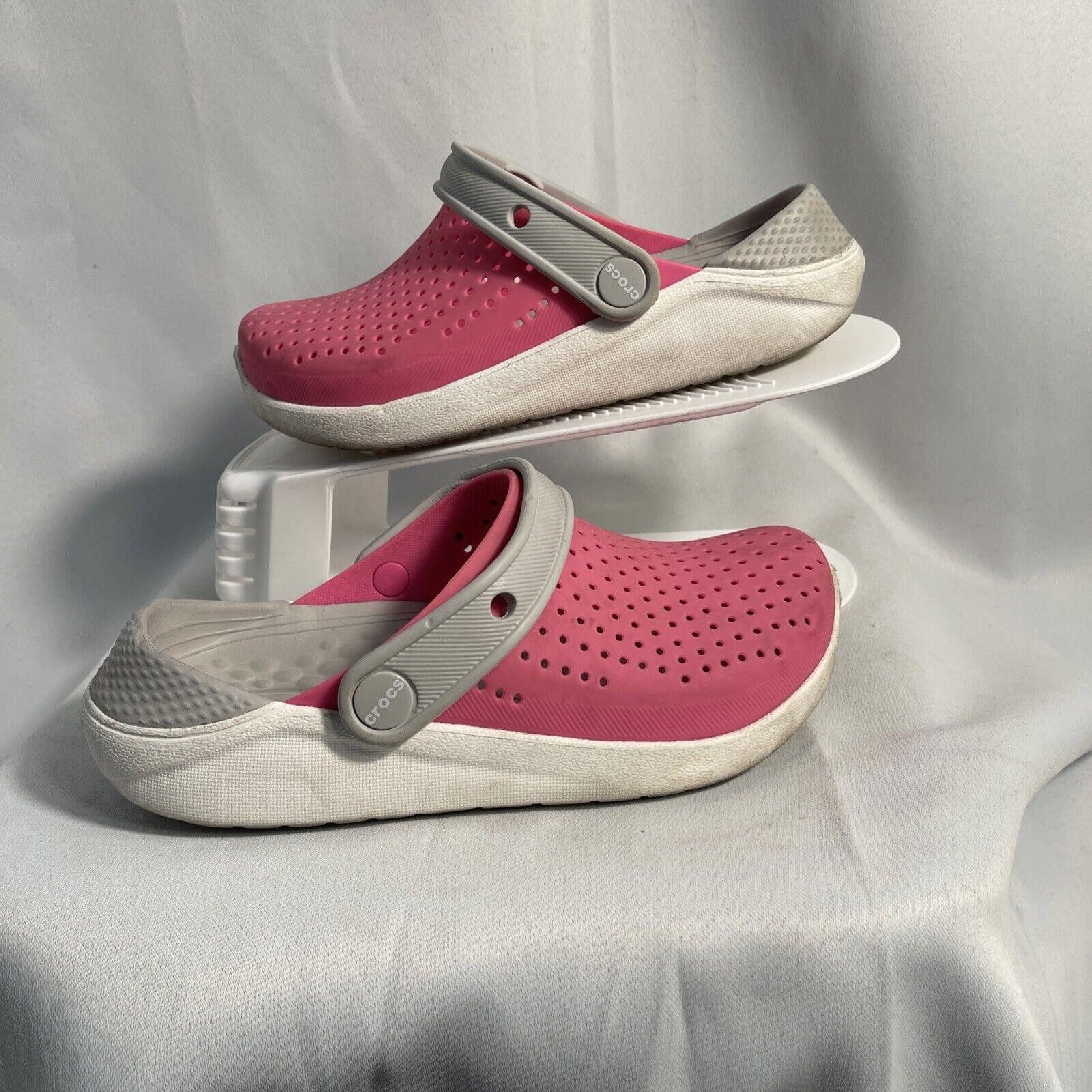 Crocs Pink crocs literide size J 2 Size US 4 / IT 34 - 2 Thumbnail