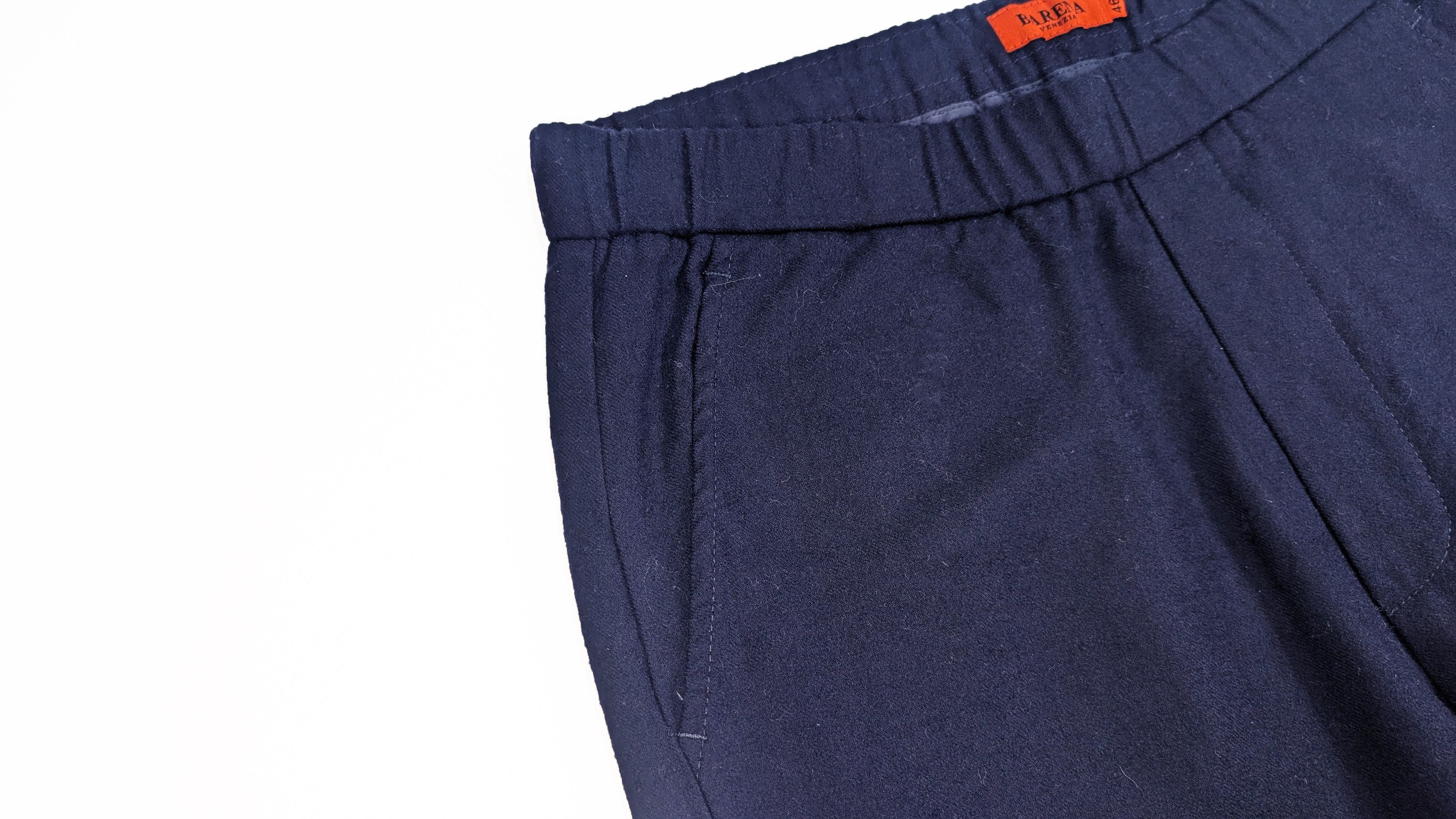 Barena Barena Venezia Blue Wool Pants Size 46 W32 L28 Size US 30 / EU 46 - 4 Thumbnail