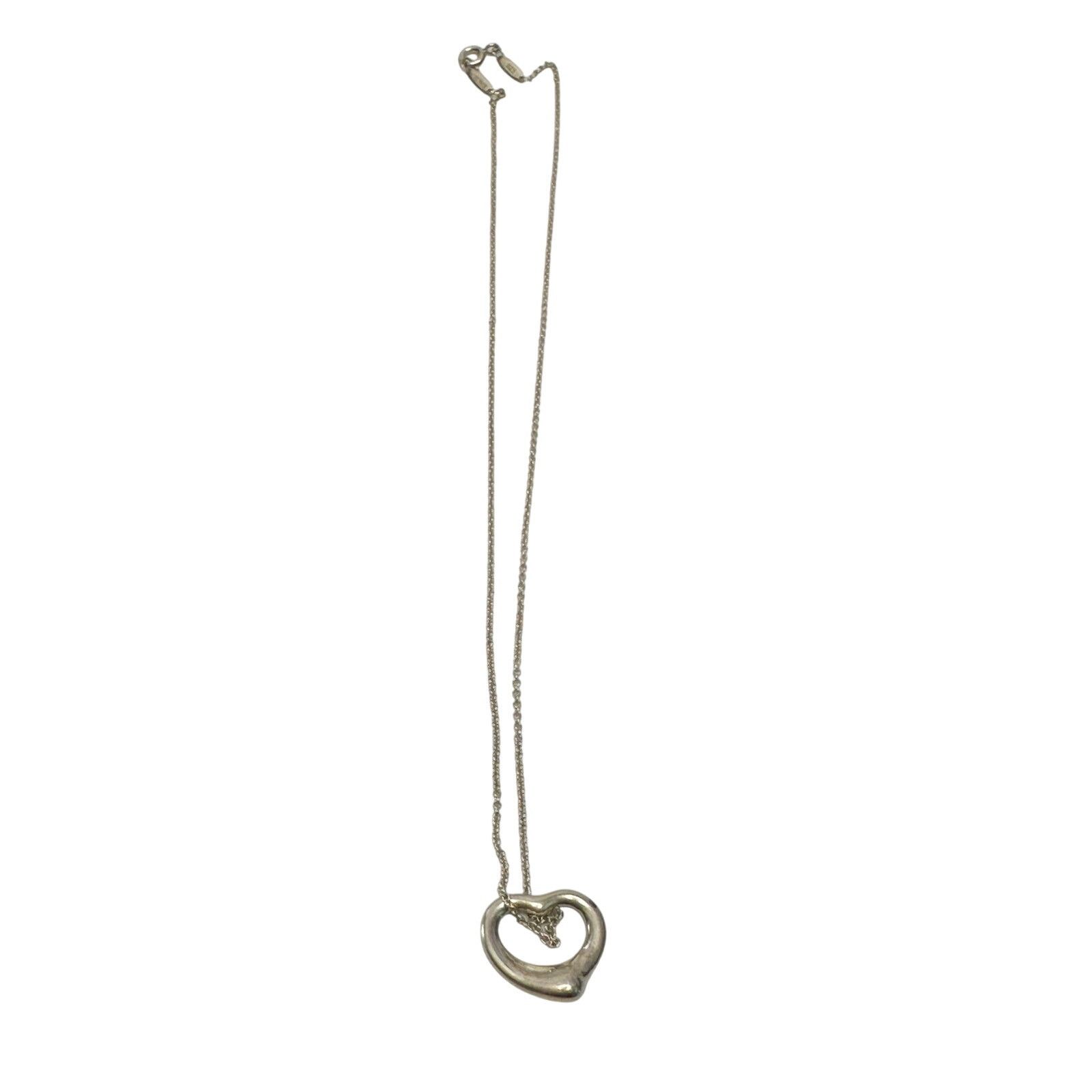 Tiffany & Co. Tiffany & Co. Elsa Peretti Small Open Heart Necklace Size ONE SIZE - 6 Thumbnail