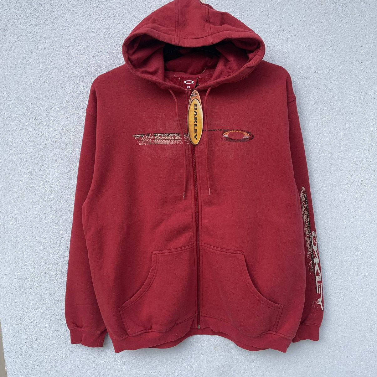 Oakley × Vintage Vintage y2k NOS oakley surf hoodie zipper | Grailed