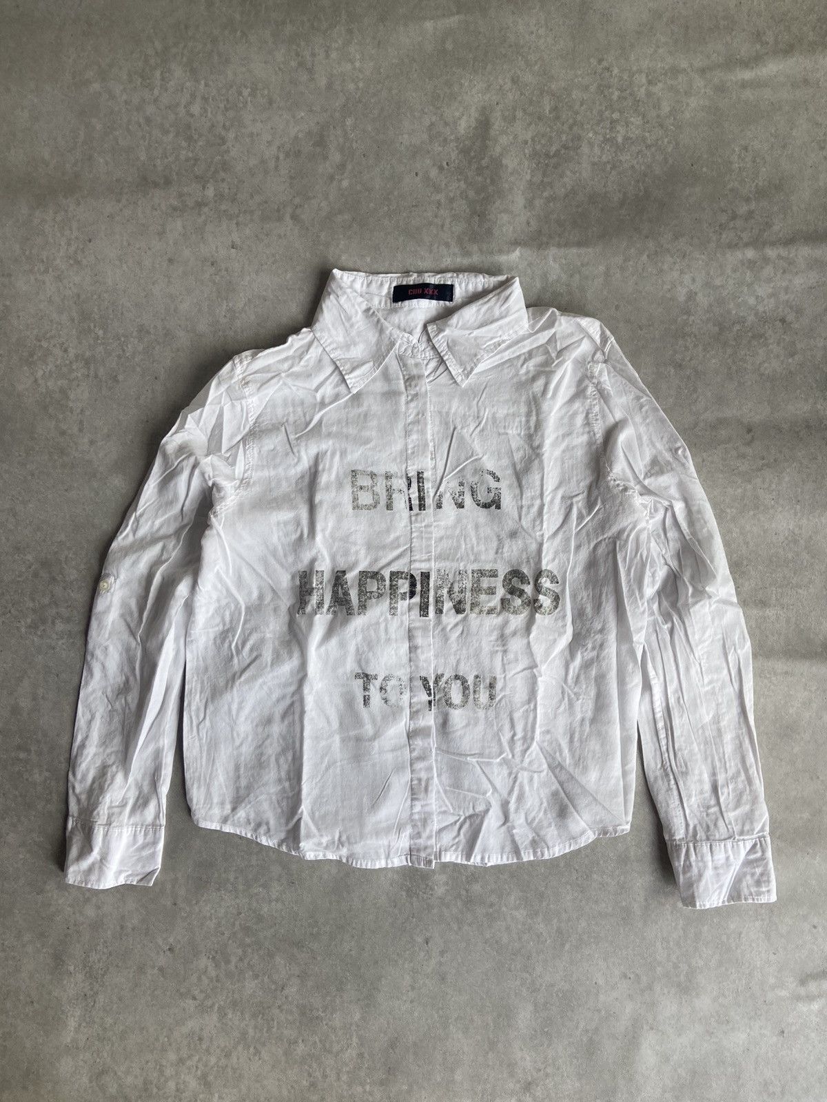 If Six Was Nine × Japanese Brand Chu XXX "BRING HAPPINES TO YOU" Shirts Size US M / EU 48-50 / 2 - 1 Thumbnail