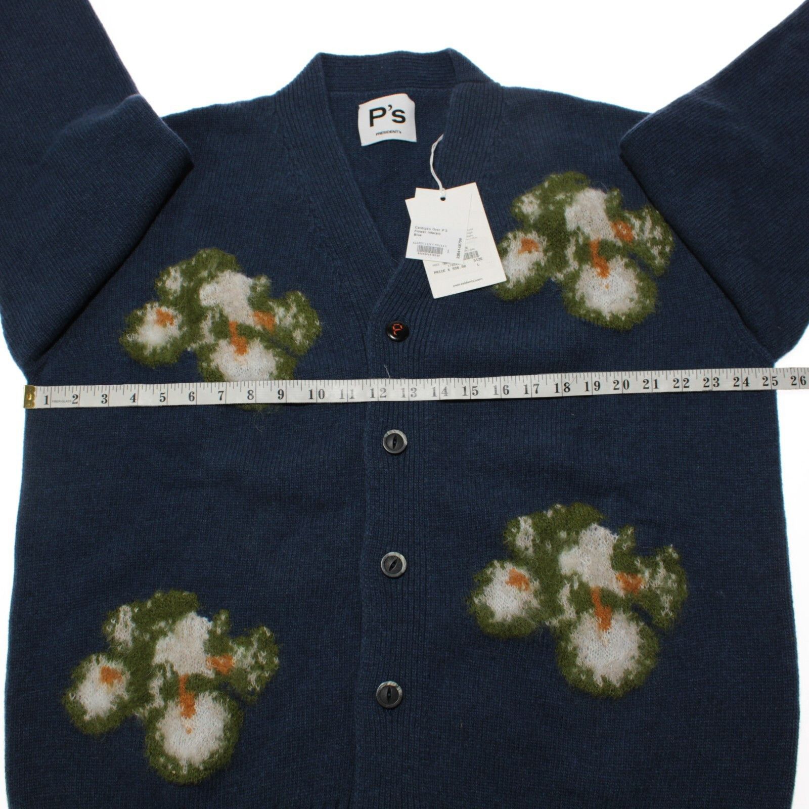 President's President's Sweater Size US L in Blue Size US L / EU 52-54 / 3 - 3 Thumbnail