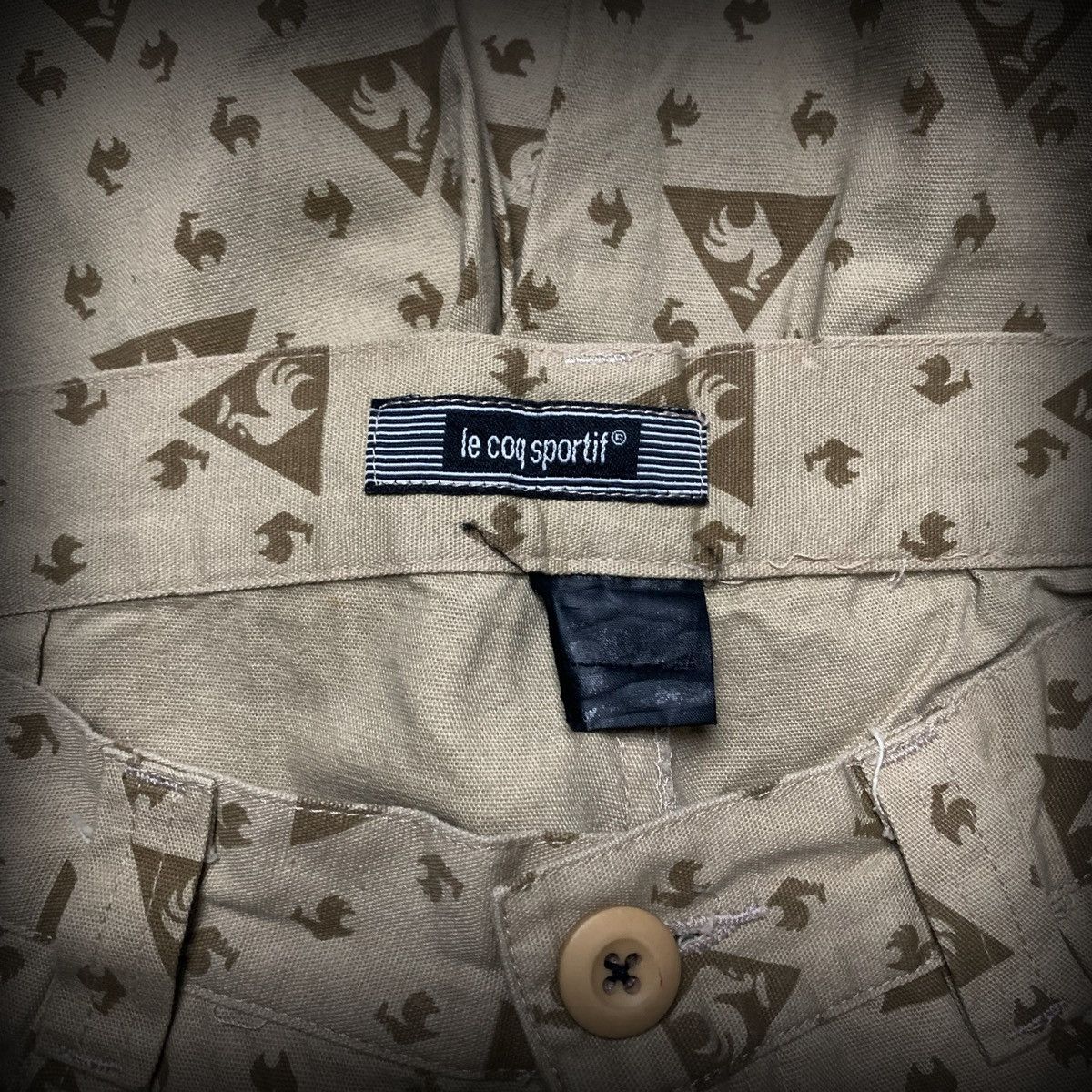 Le Coq Sportif Le Coq Sportif Monogram Cargo Pants Utility Military Style Size US 30 / EU 46 - 3 Thumbnail
