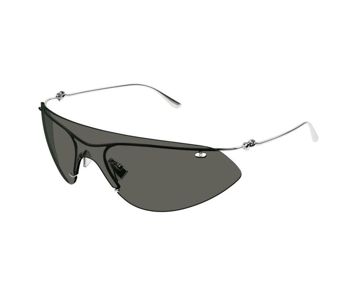 Bottega Veneta *FINAL DROP* BV1272S Shield Rimless Knot Sunglasses Size ONE SIZE - 2 Thumbnail