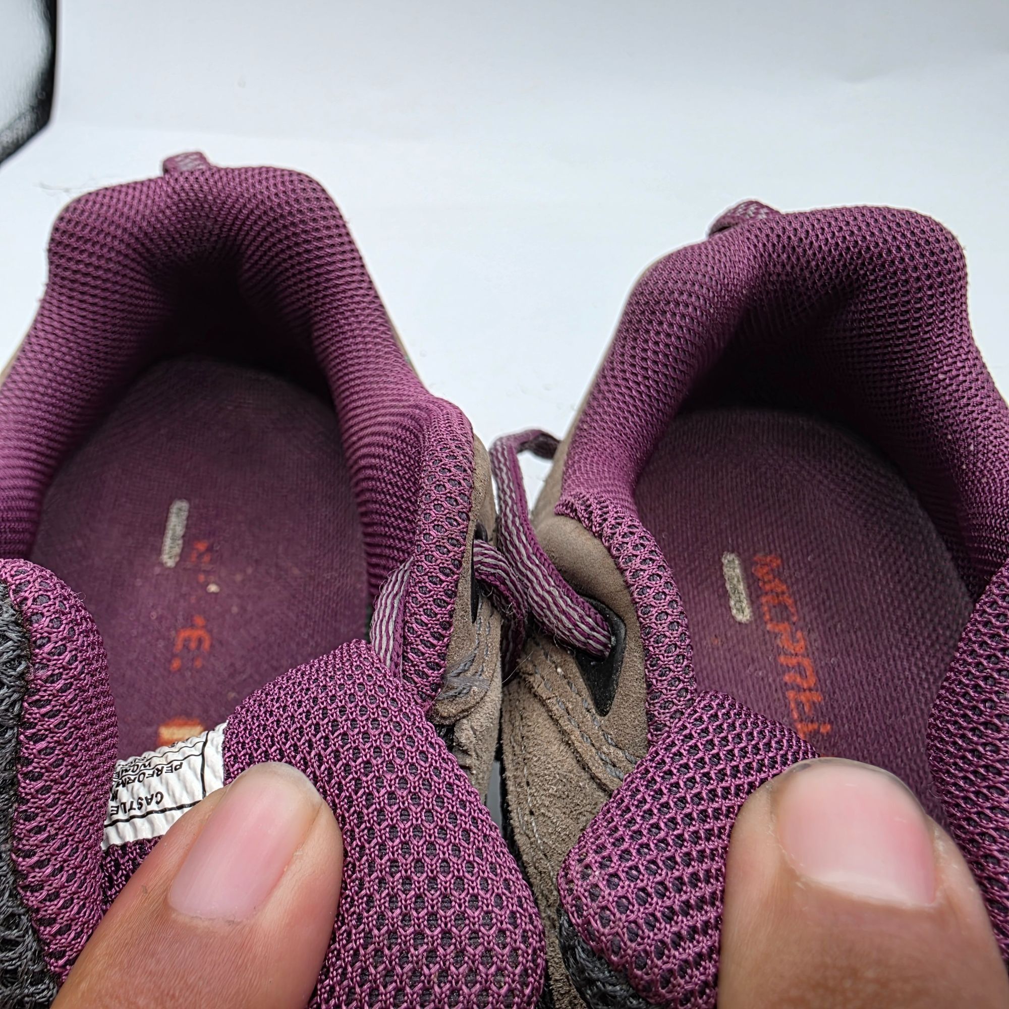 Merrell Merrell Azura Womens Size 5.5 Castle Rock Gray Purple Lightw Size US 5.5 / IT 35.5 - 7 Thumbnail