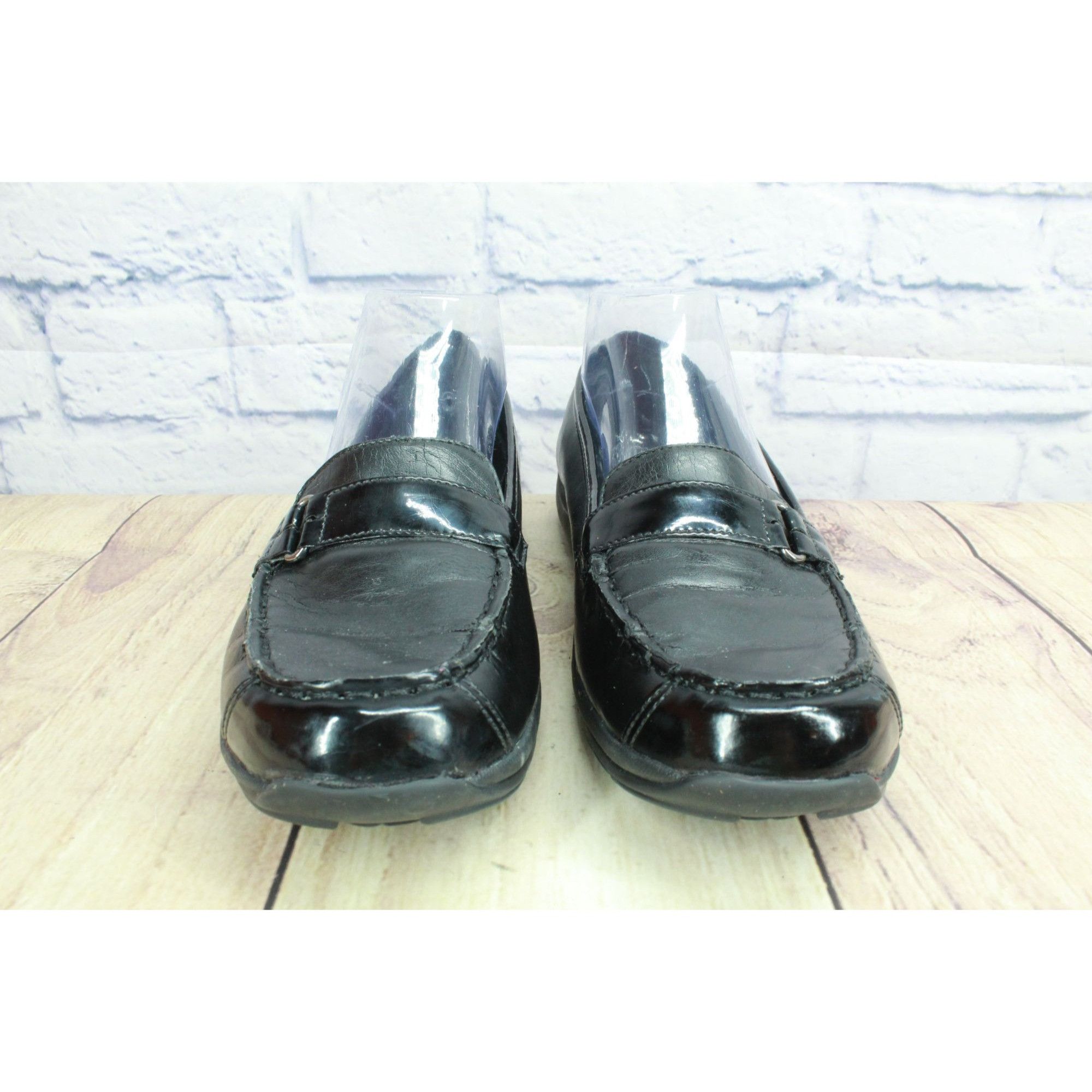 L.L. Bean LL Bean Leather Slip On Flat Moccasin Loafer Shoes Size 9 M Size US 9 / IT 39 - 4 Thumbnail