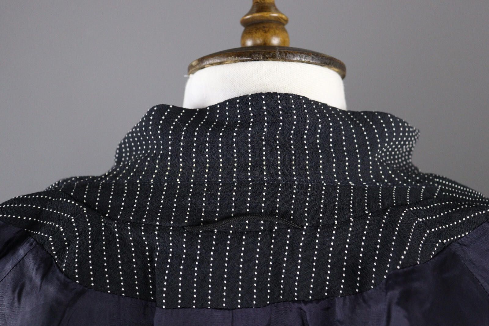 Designer Ladies Marc Cain Gray Wool Classic Blazer Jacket Size 2 Size XS / US 0-2 / IT 36-38 - 9 Thumbnail