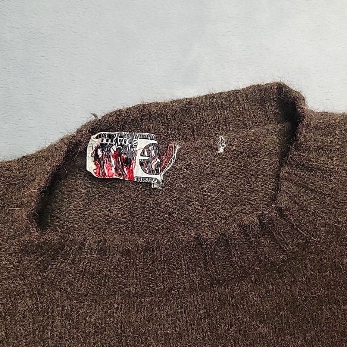 Vintage VINTAGE Revere Men Sweater Brown Crewneck Pullover Wool Grunge Grandpa Classic M Size US M / EU 48-50 / 2 - 4 Thumbnail