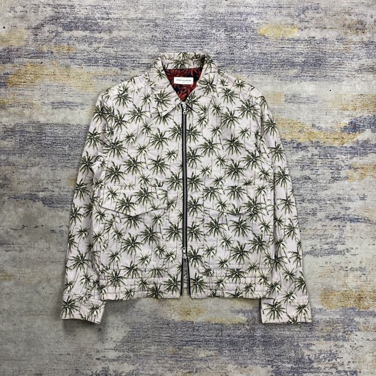 Dries Van Noten Dries van noten Palms print jacket Size US M / EU 48-50 / 2 - 1 Thumbnail
