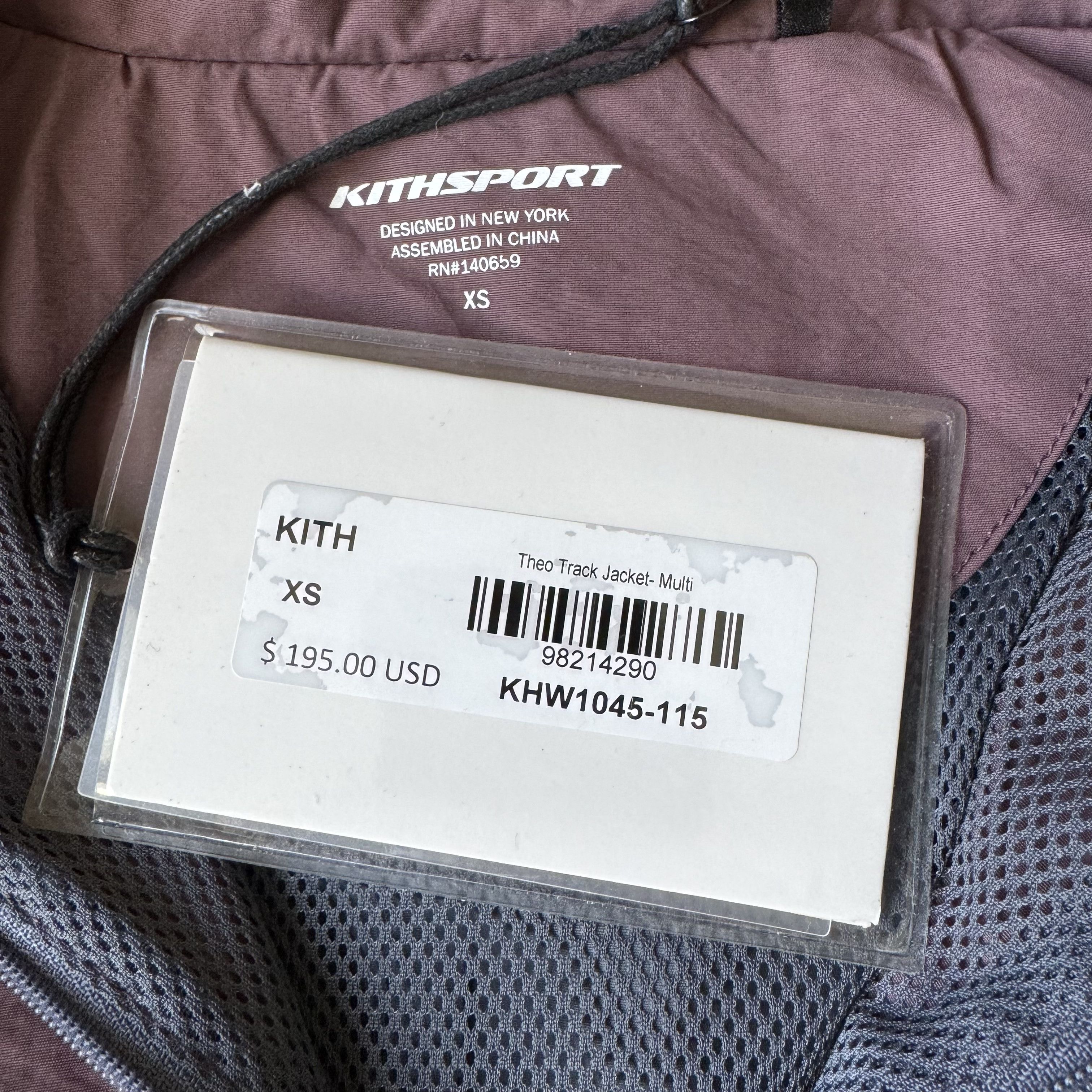 Kith KITH Women Theo Track Cropped Jacket Size XS / US 0-2 / IT 36-38 - 3 Thumbnail