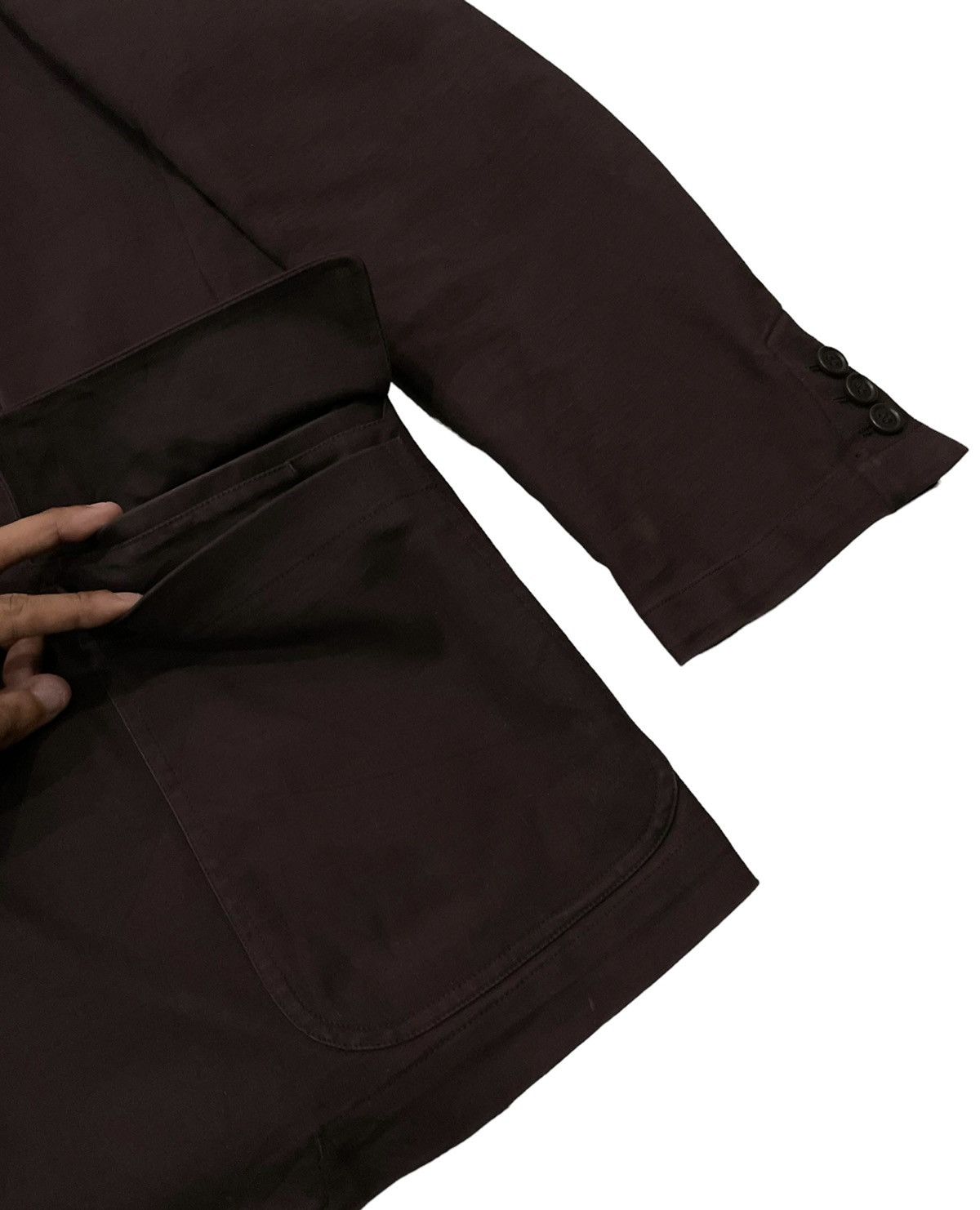 Yohji Yamamoto Vintage Yohji Yamamoto Signature A.A.R Buttons Jacket Size US M / EU 48-50 / 2 - 10 Thumbnail