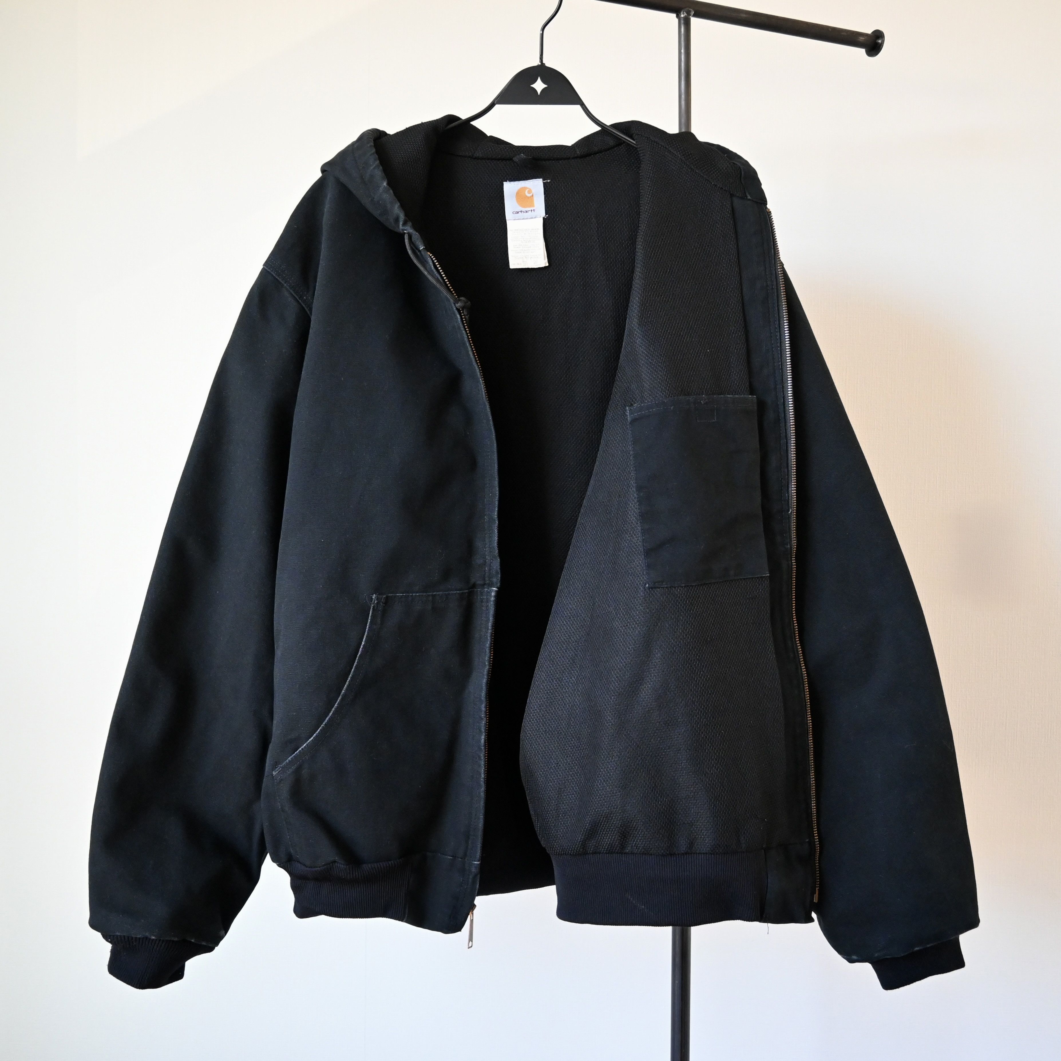 Carhartt Vintage Carhartt Active Jacket, black duck, made in Mexico Size US XXL / EU 58 / 5 - 2 Thumbnail