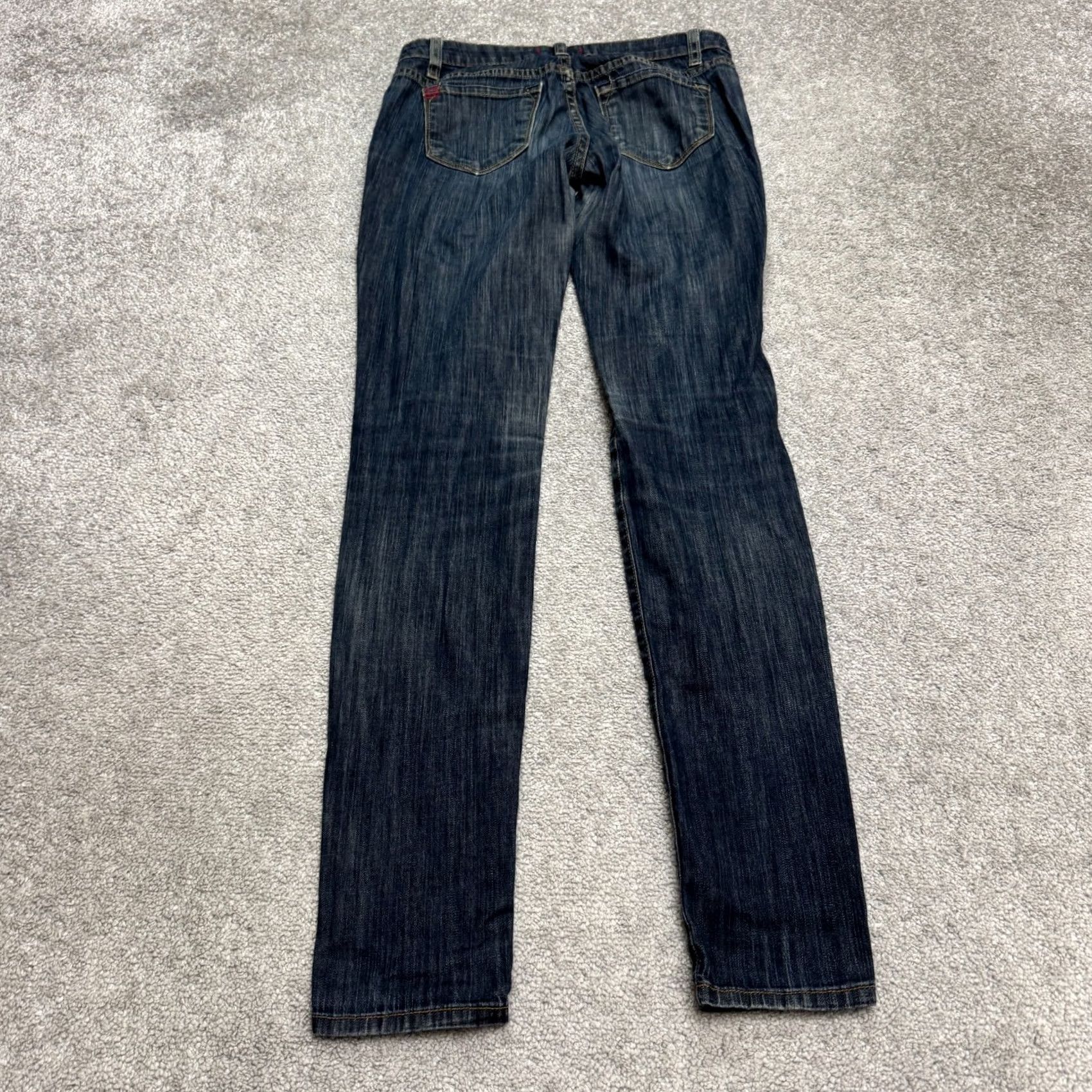 Paige BDG Urban Outfitters Cigarette Skinny Denim Jeans Womens 30 Blue Dark Wash Jeans Size 30 Slim 5-Pocket City Streetwear Womens Size 30" / US 8 / IT 44 - 2 Thumbnail