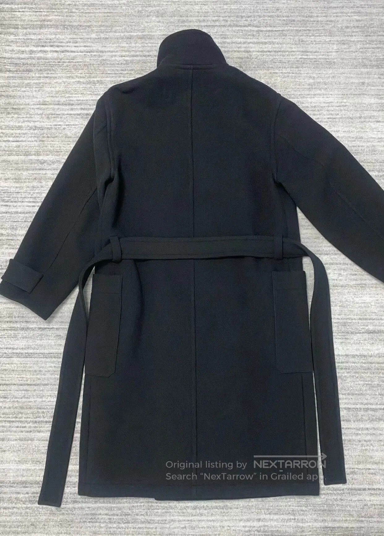 Lemaire black wool long coat by Lemaire. Size US M / EU 48-50 / 2 - 3 Thumbnail
