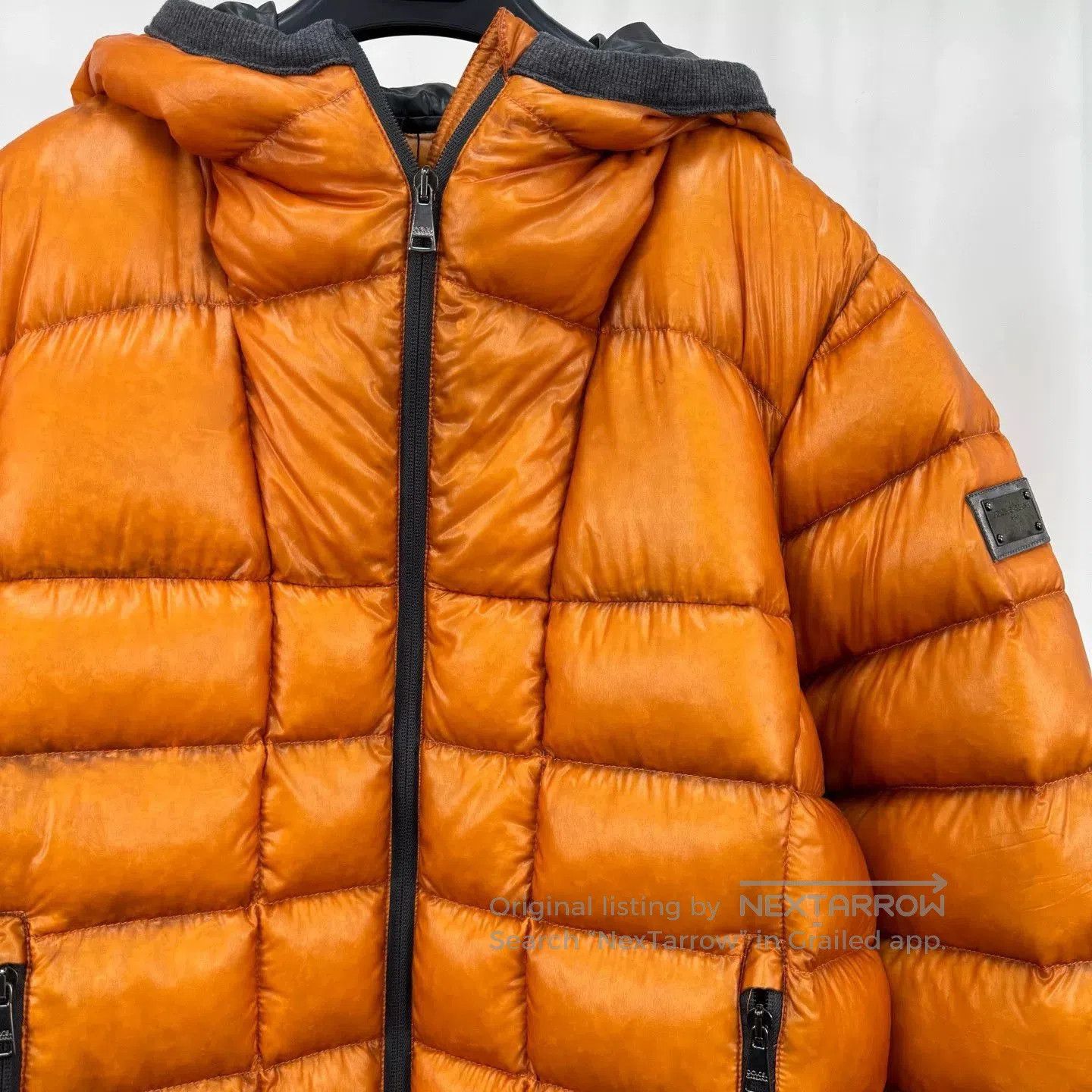 Dolce & Gabbana dolce & gabbana orange puffer jacket. Size US L / EU 52-54 / 3 - 3 Thumbnail