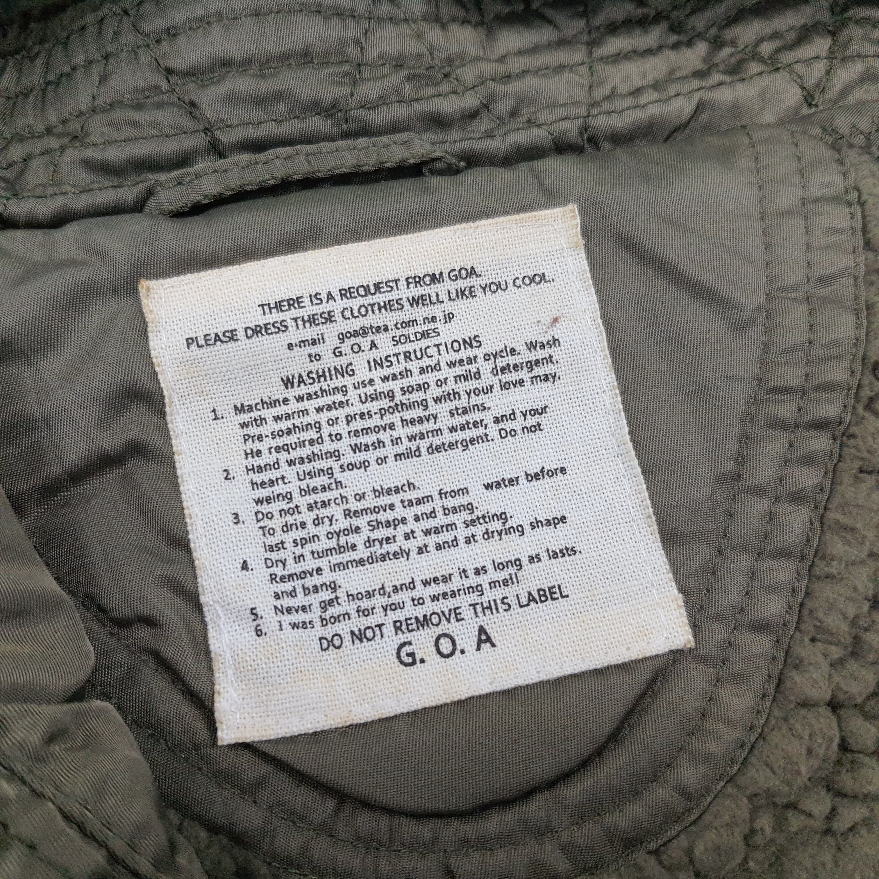 Designer × Vintage Vintage G.O.A Winter Style Parkas Jacket Size US S / EU 44-46 / 1 - 5 Thumbnail