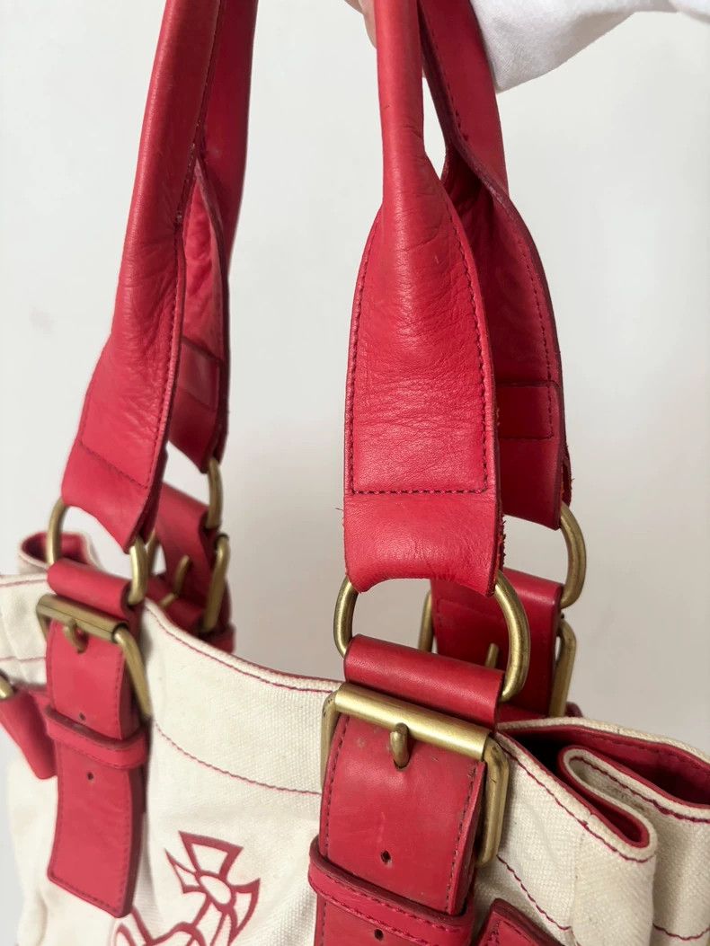 Vivienne Westwood Vivienne Westwood Red and white color, Saturn print postma Size ONE SIZE - 5 Thumbnail