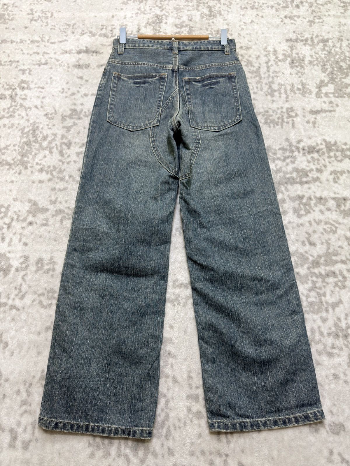 Gap Vintage GAP Kids Double Knee Carpenter Denim Jeans Size US 27 - 2 Thumbnail