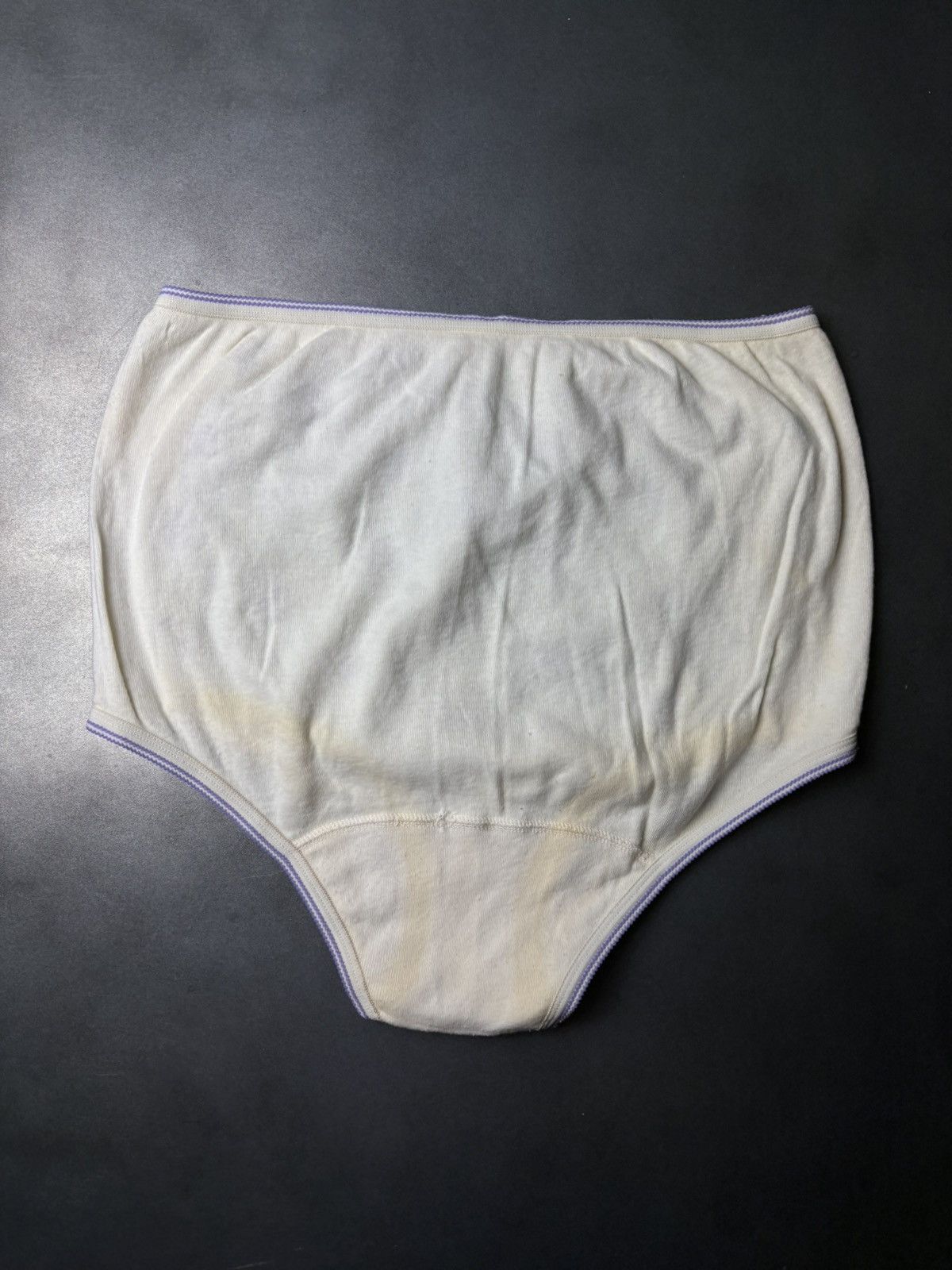 Marks & Spencer × Vintage 3 Pairs 1970s Underwear Vintage Embroidered Floral Panties Size ONE SIZE - 10 Thumbnail