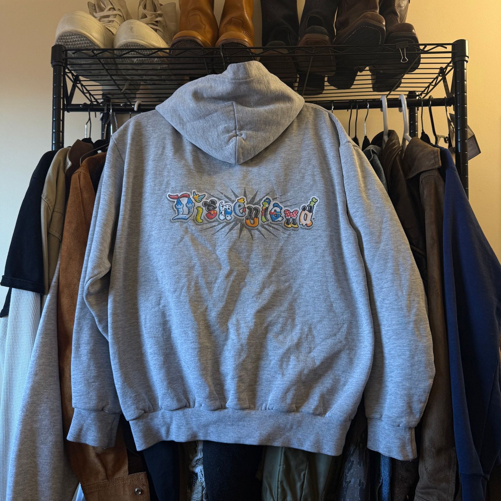 Disney Vintage Disney Zipup Grey L Size L / US 10 / IT 46 - 2 Thumbnail