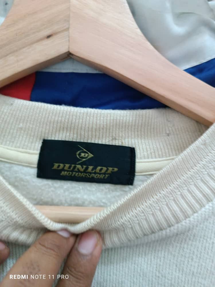 Dunlop × Japanese Brand VINTAGE SWEATSHIRTS DUNLOP MOTORSPORTS Size US M / EU 48-50 / 2 - 5 Thumbnail